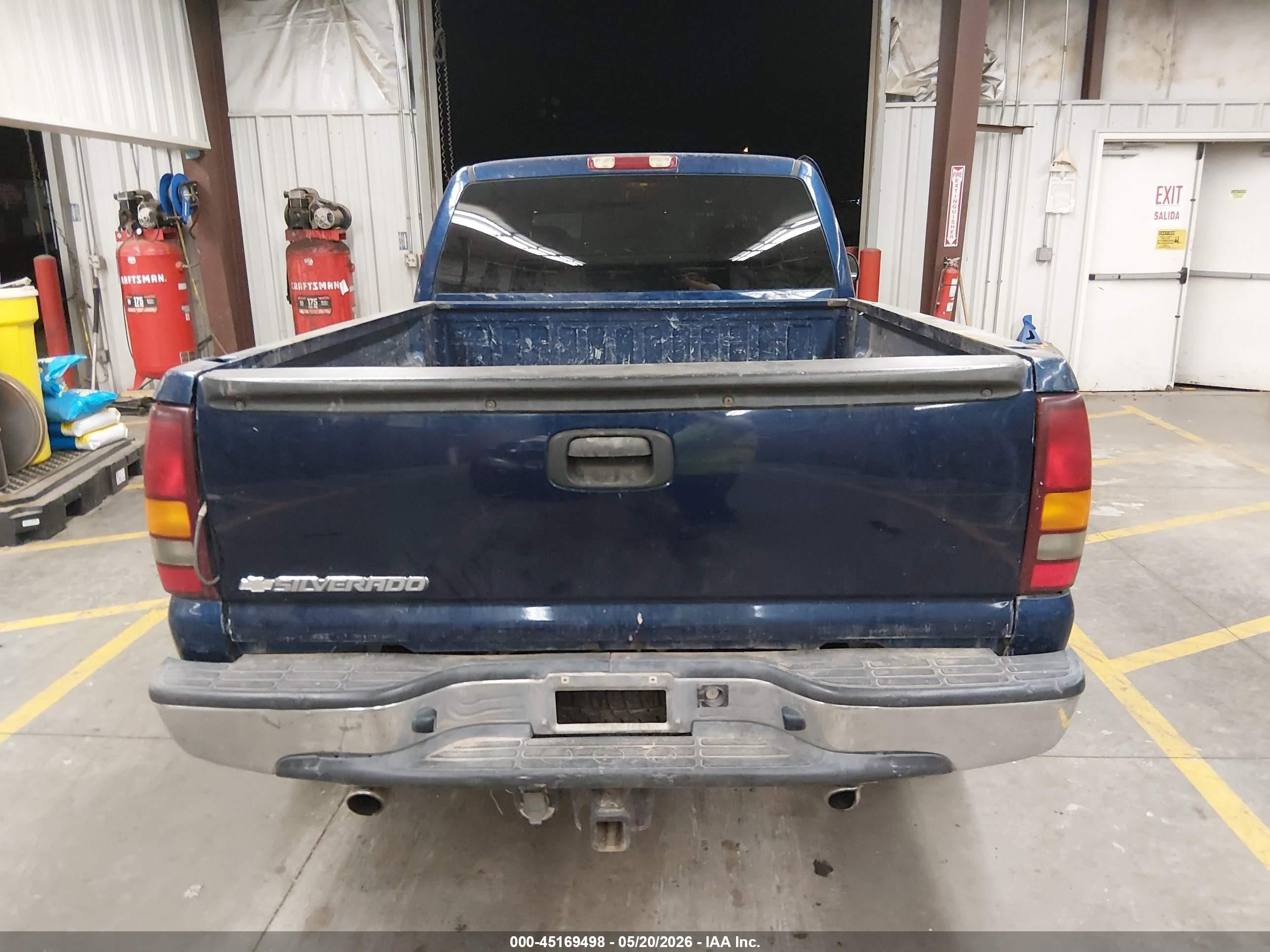 2001 Chevrolet Silverado 1500 Ls Синий vin: 2GCEC19V311312515