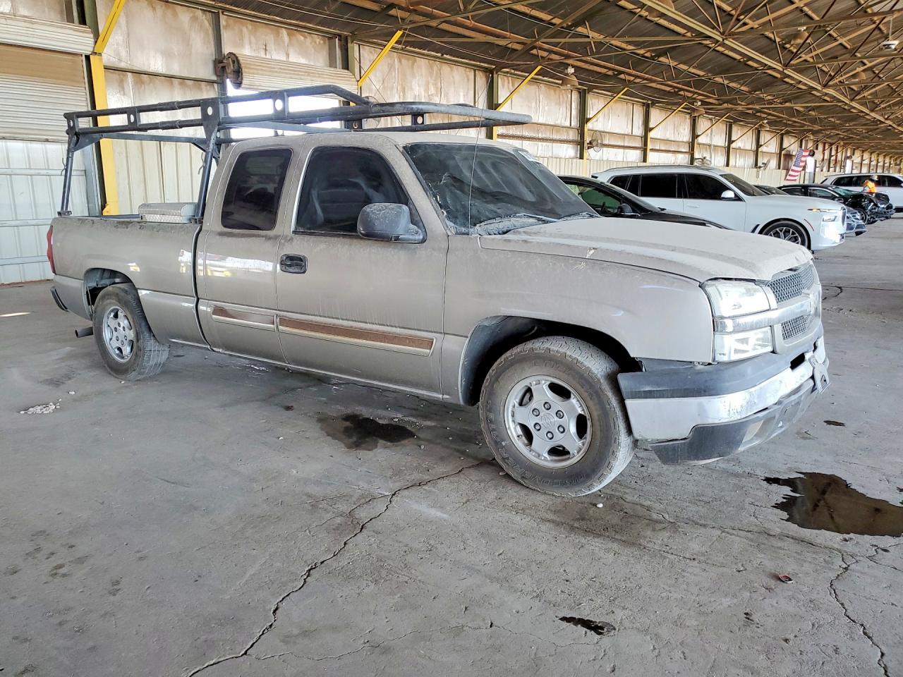 2003 Chevrolet Silverado C1500 Gray vin: 2GCEC19V331193819