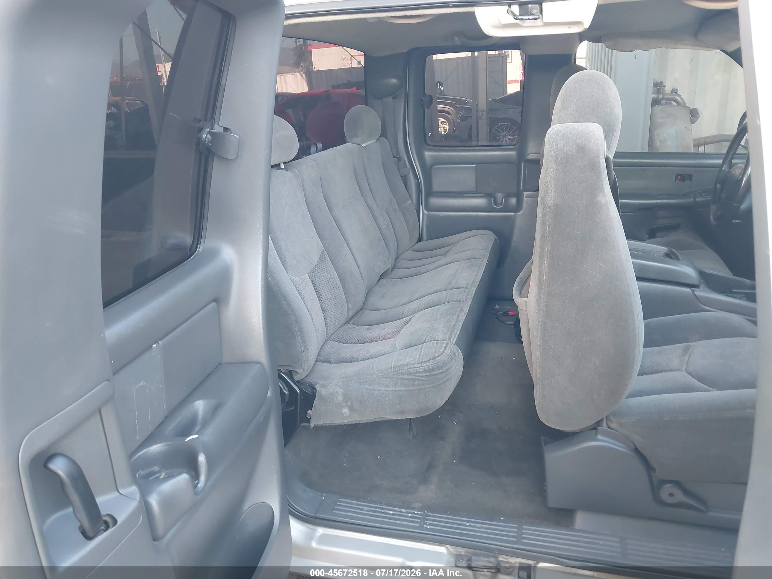 2003 Chevrolet Silverado 1500 Ls Silver vin: 2GCEC19V331295363