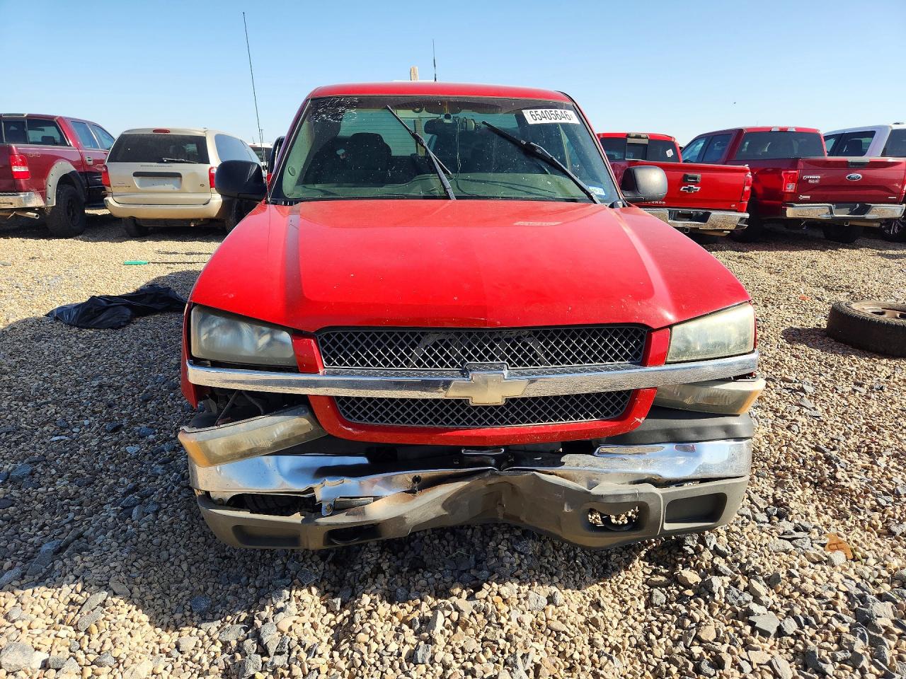 2003 Chevrolet Silverado C1500 Red vin: 2GCEC19V331315031