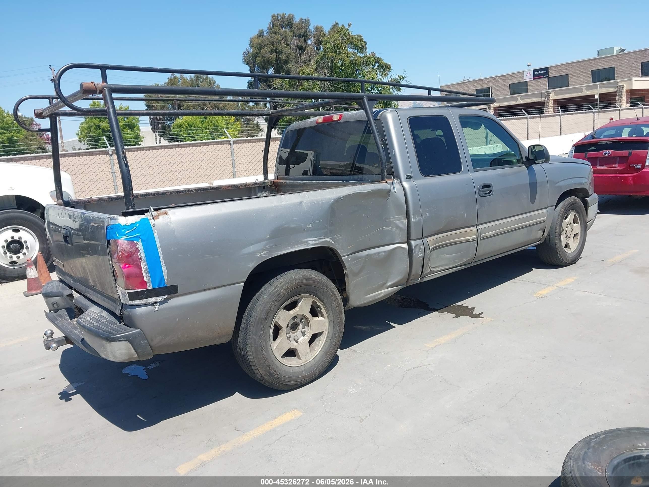 2006 Chevrolet Silverado 1500 Lt1 Gray vin: 2GCEC19V361111852