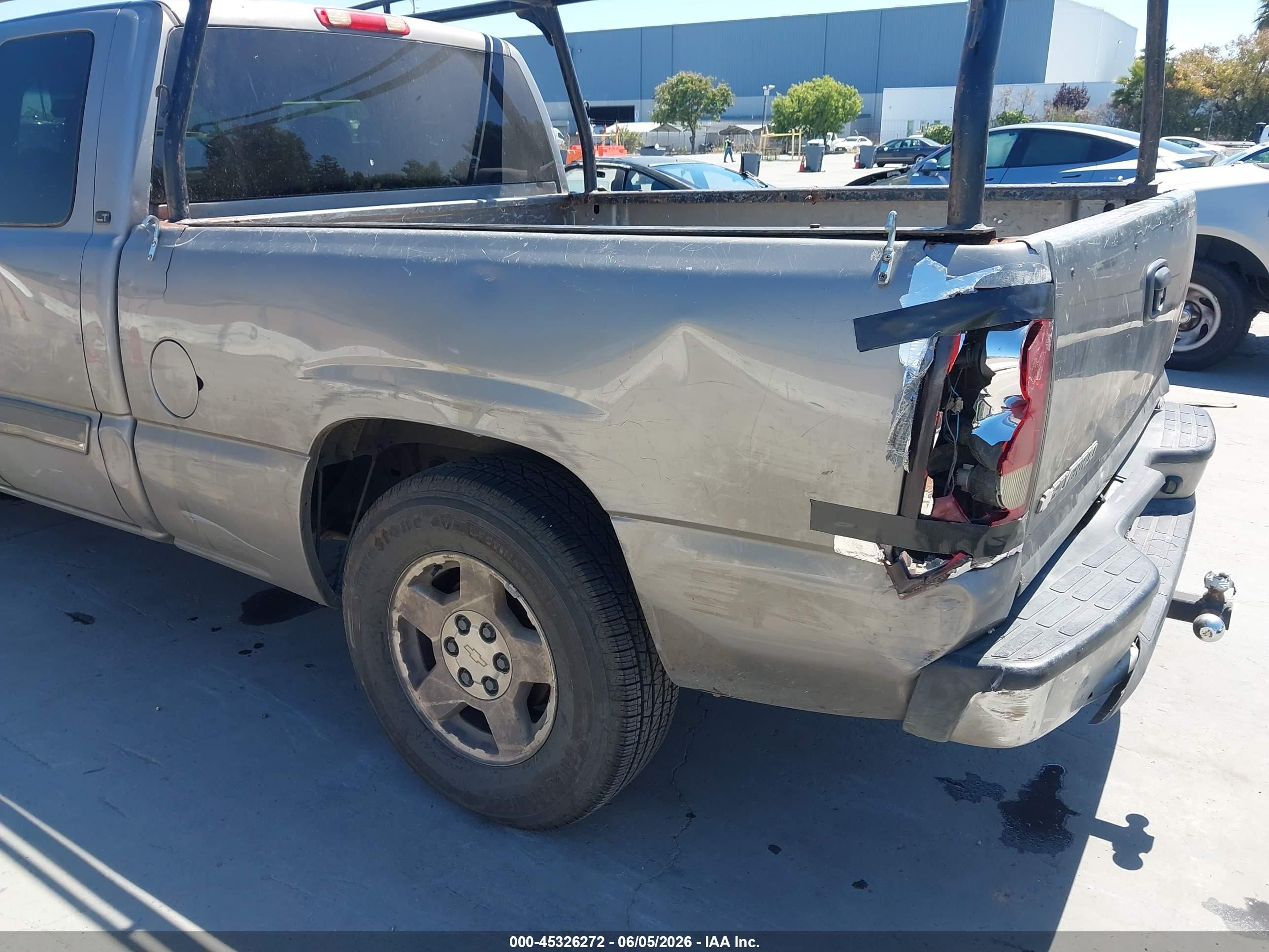 2006 Chevrolet Silverado 1500 Lt1 Gray vin: 2GCEC19V361111852