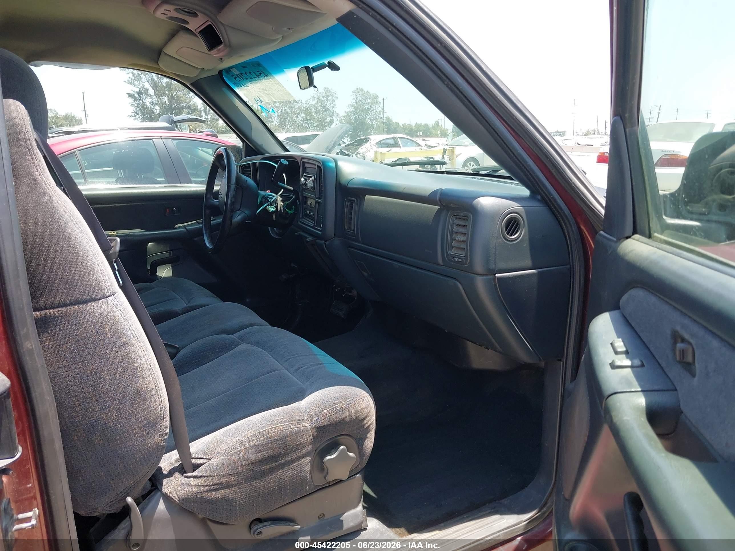 1999 Chevrolet Silverado 1500 Ls Red vin: 2GCEC19V3X1143945