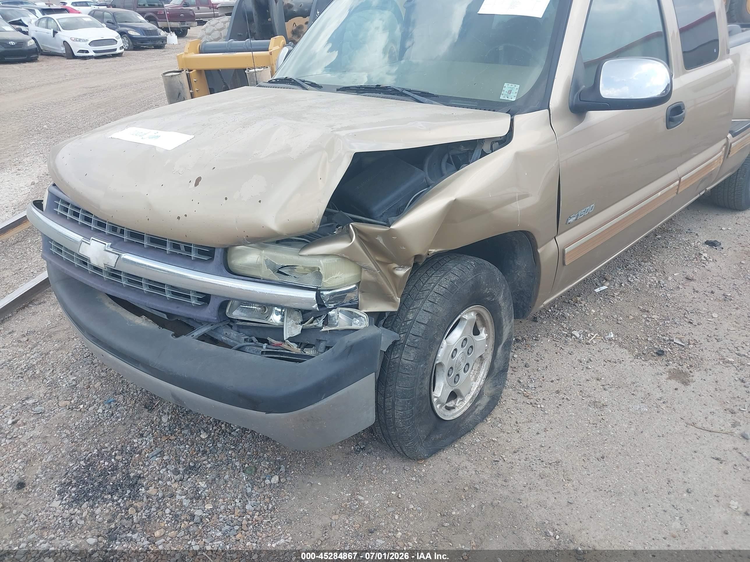 2000 Chevrolet Silverado 1500 Ls Tan vin: 2GCEC19V3Y1360896