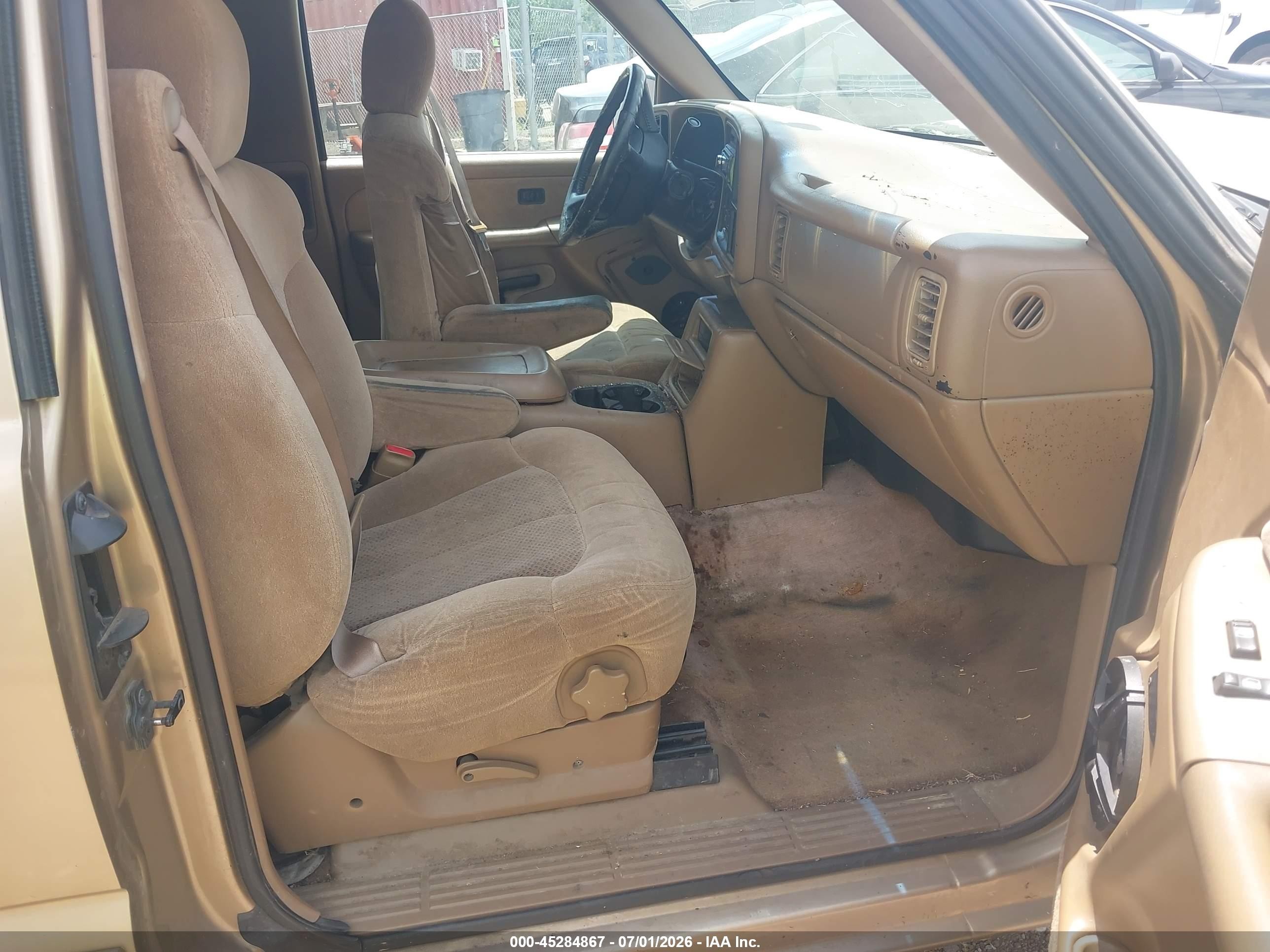 2000 Chevrolet Silverado 1500 Ls Tan vin: 2GCEC19V3Y1360896