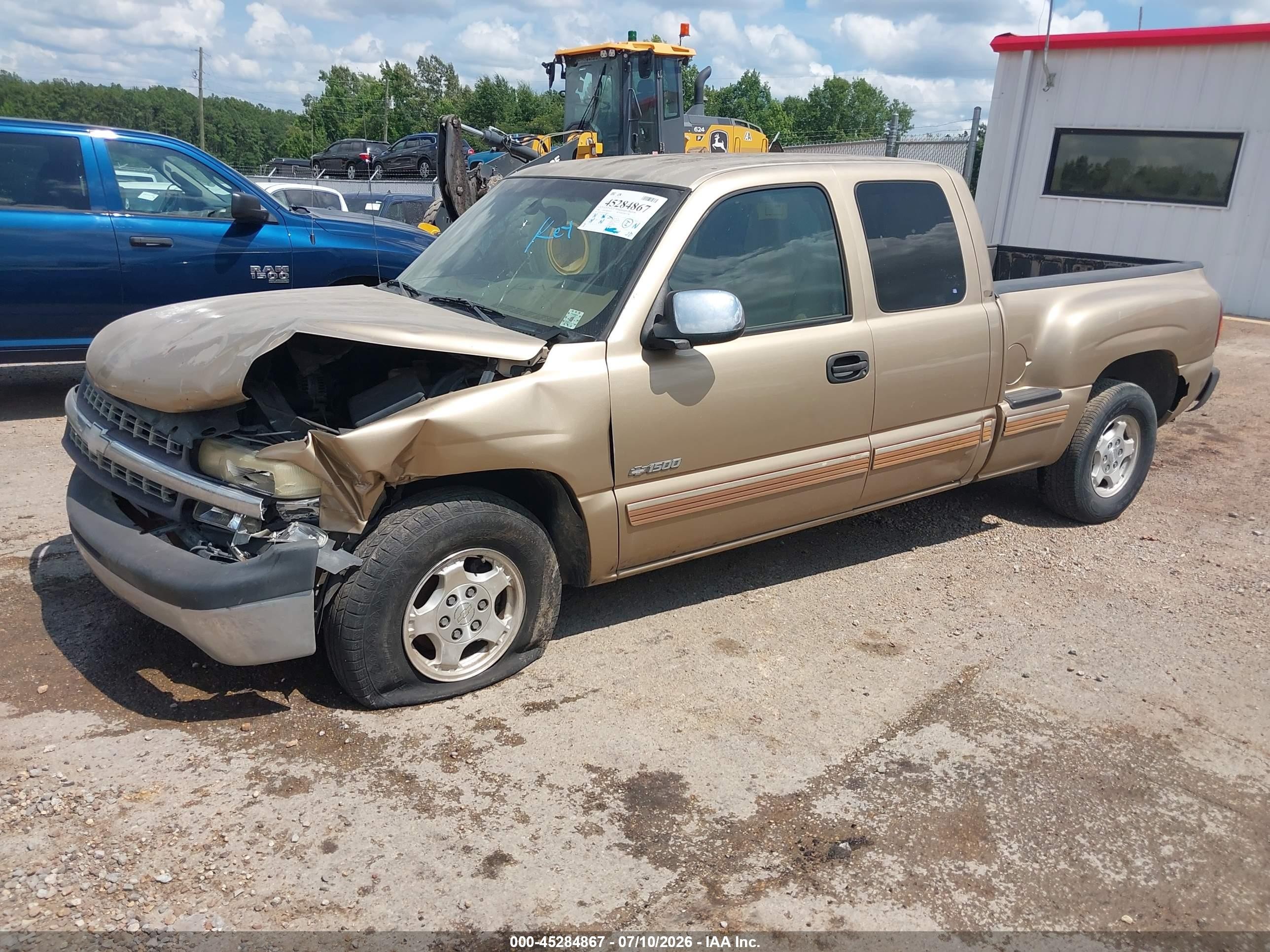 2000 Chevrolet Silverado 1500 Ls Tan vin: 2GCEC19V3Y1360896