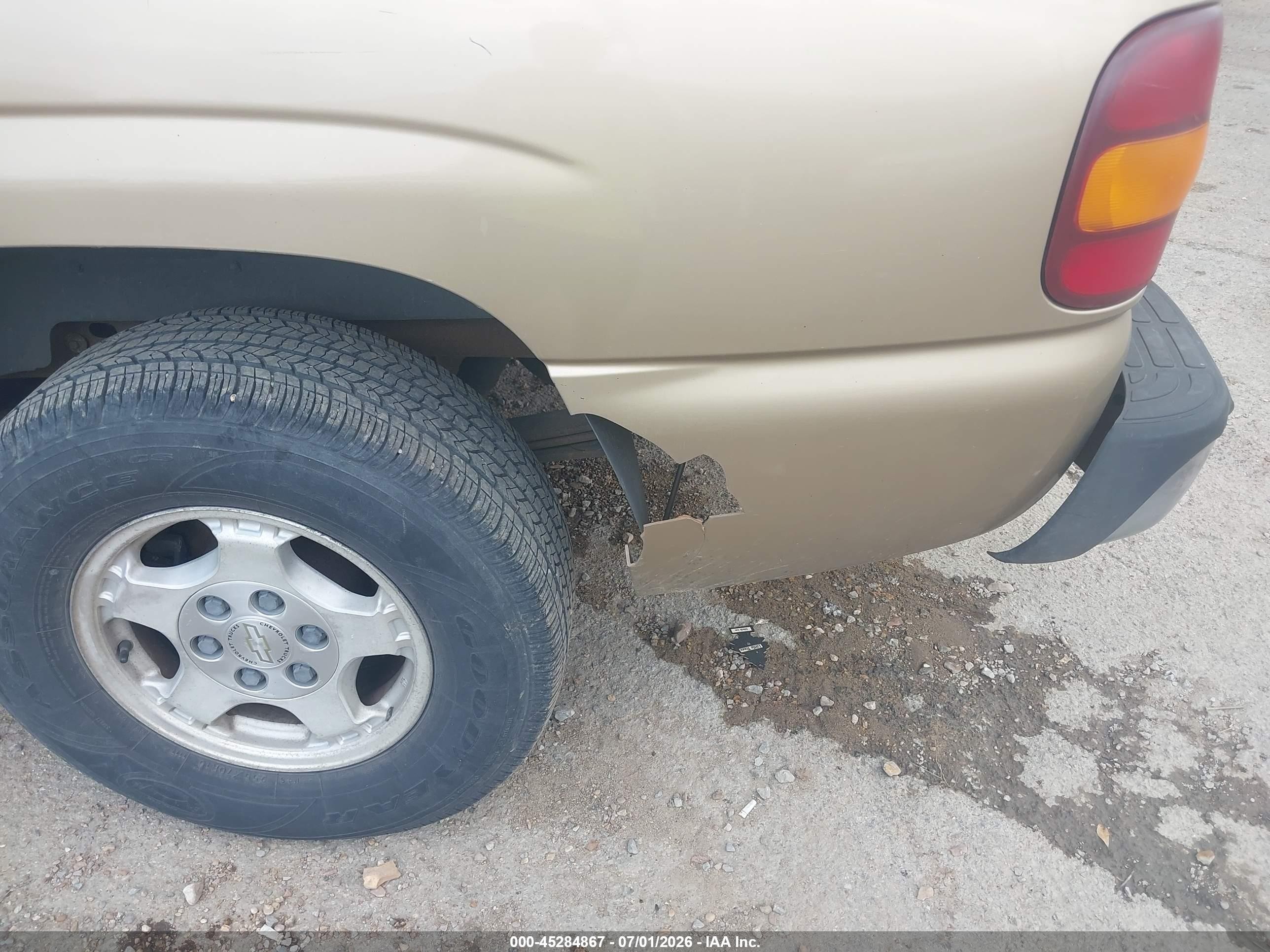 2000 Chevrolet Silverado 1500 Ls Tan vin: 2GCEC19V3Y1360896