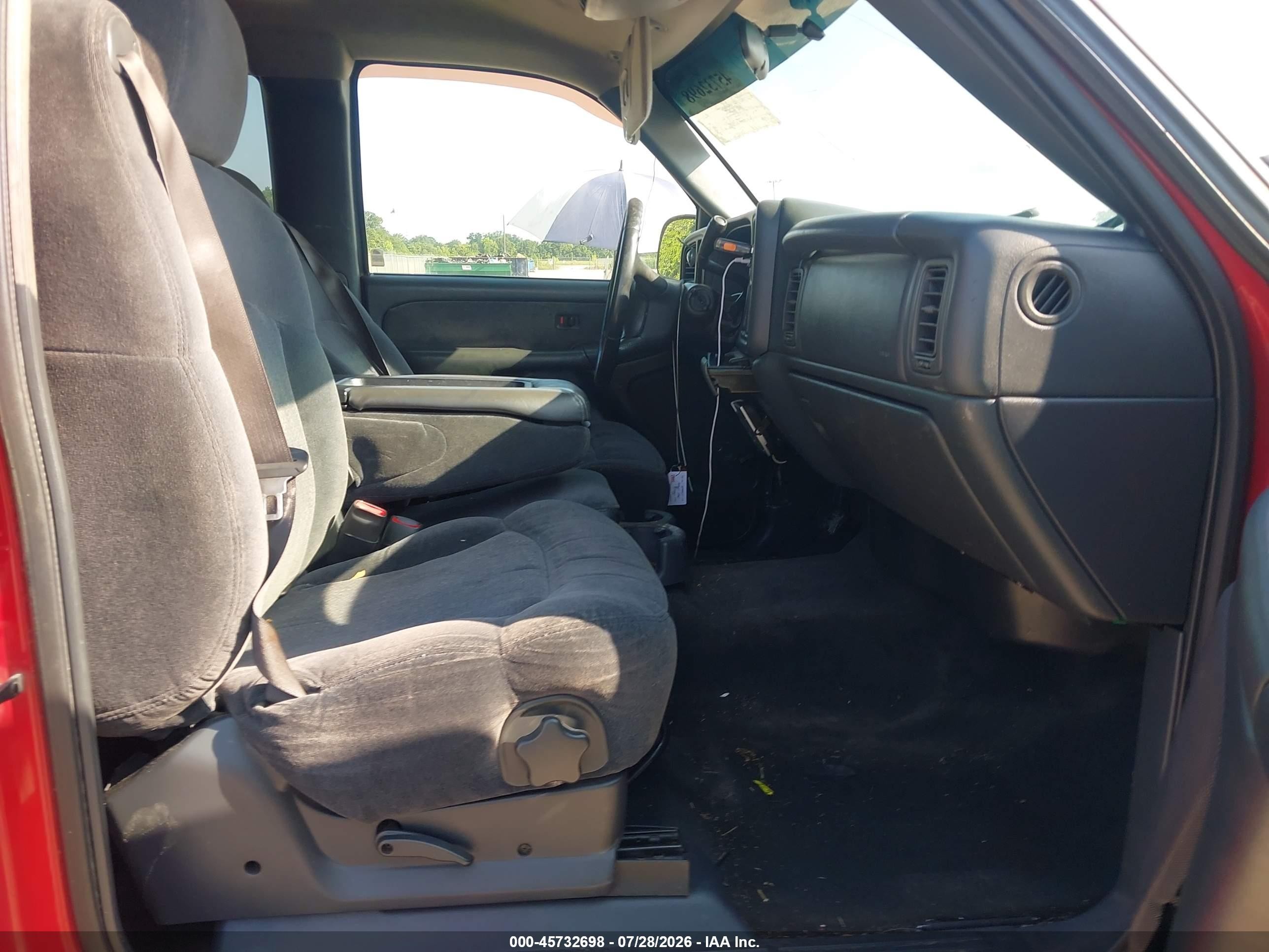 2001 Chevrolet Silverado 1500 Ls Красный vin: 2GCEC19V411159319