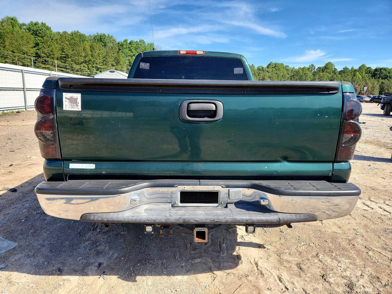 2001 Chevrolet Silverado Green vin: 2GCEC19V411234424