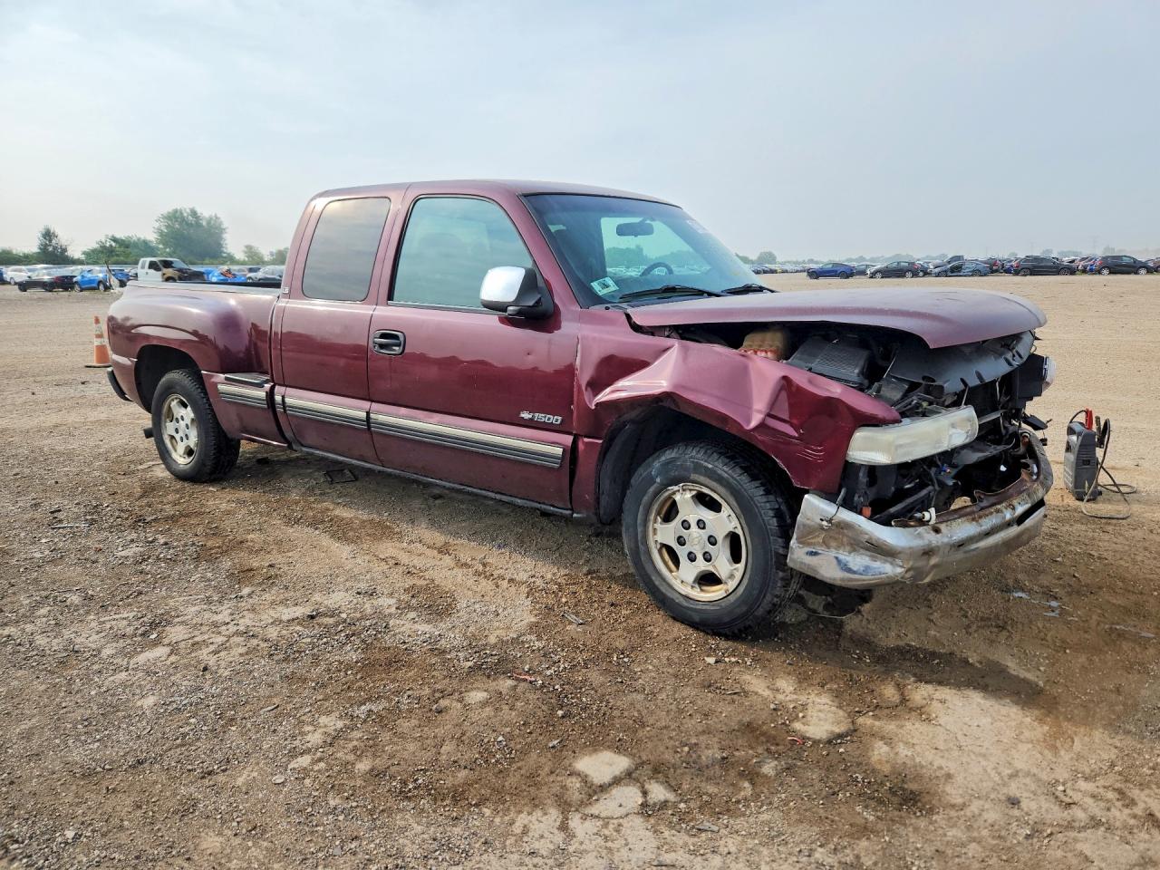 2001 Chevrolet Silverado C1500 Maroon vin: 2GCEC19V411254835