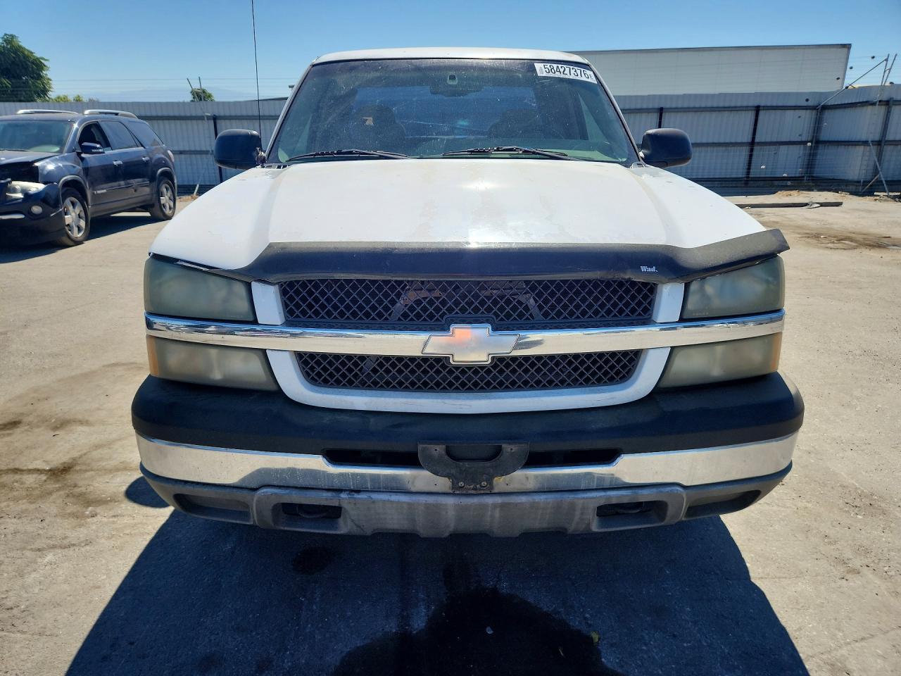 2003 Chevrolet Silverado C1500 White vin: 2GCEC19V431122192