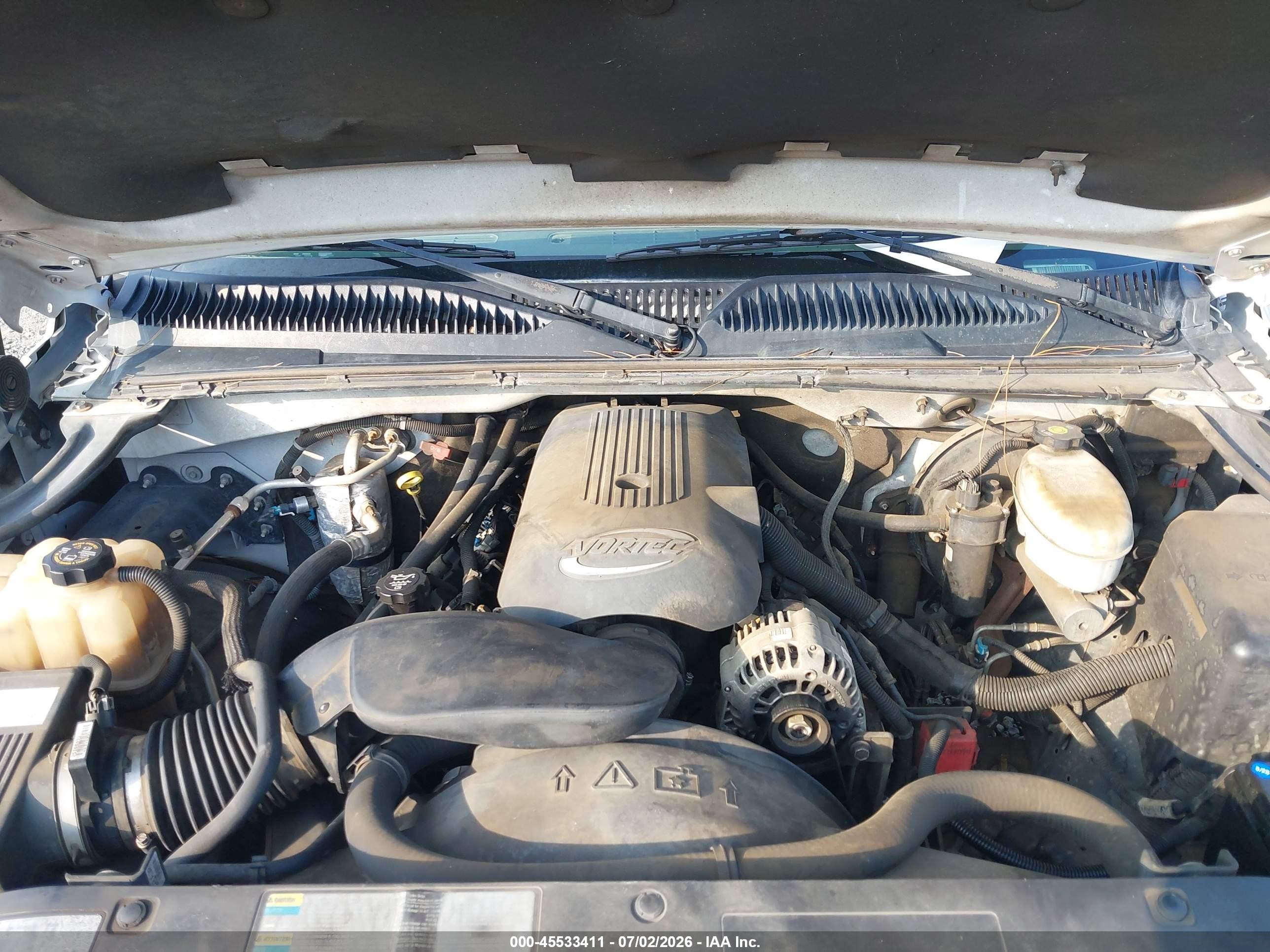 2004 Chevrolet Silverado 1500 Ls White vin: 2GCEC19V441100646