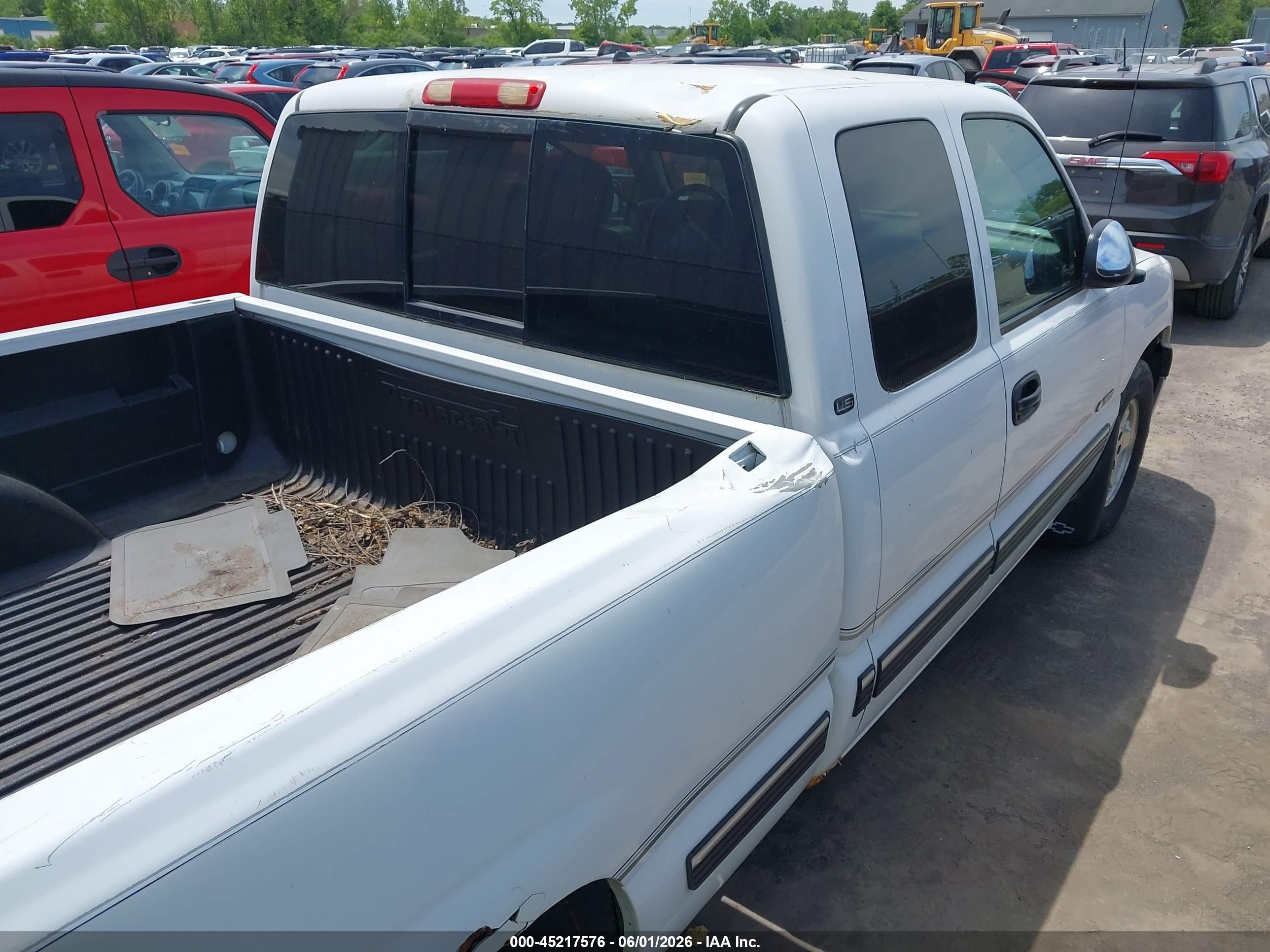 1999 Chevrolet Silverado 1500 Ls Белый vin: 2GCEC19V4X1188361