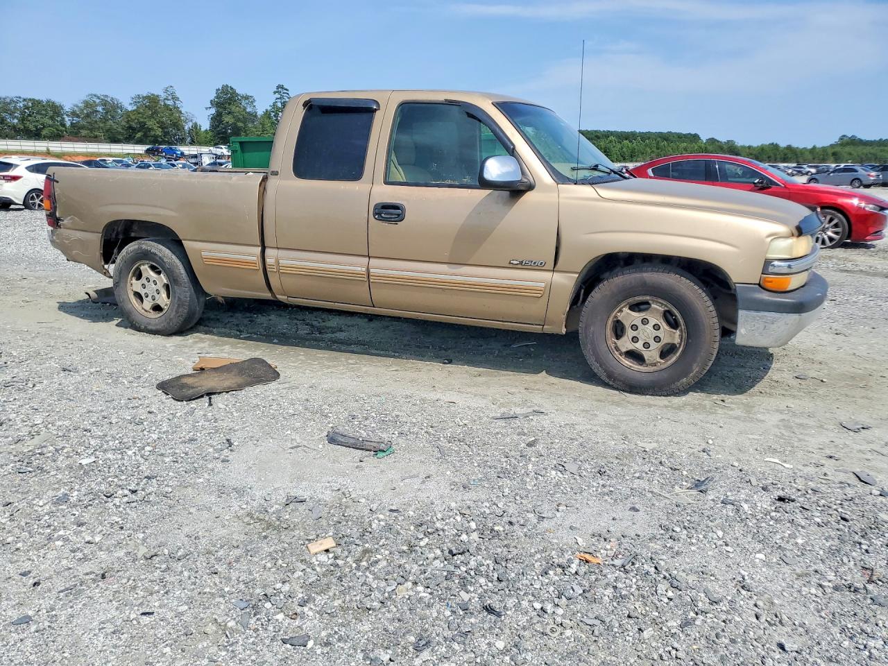 2000 Chevrolet Silverado C1500 Tan vin: 2GCEC19V4Y1163915
