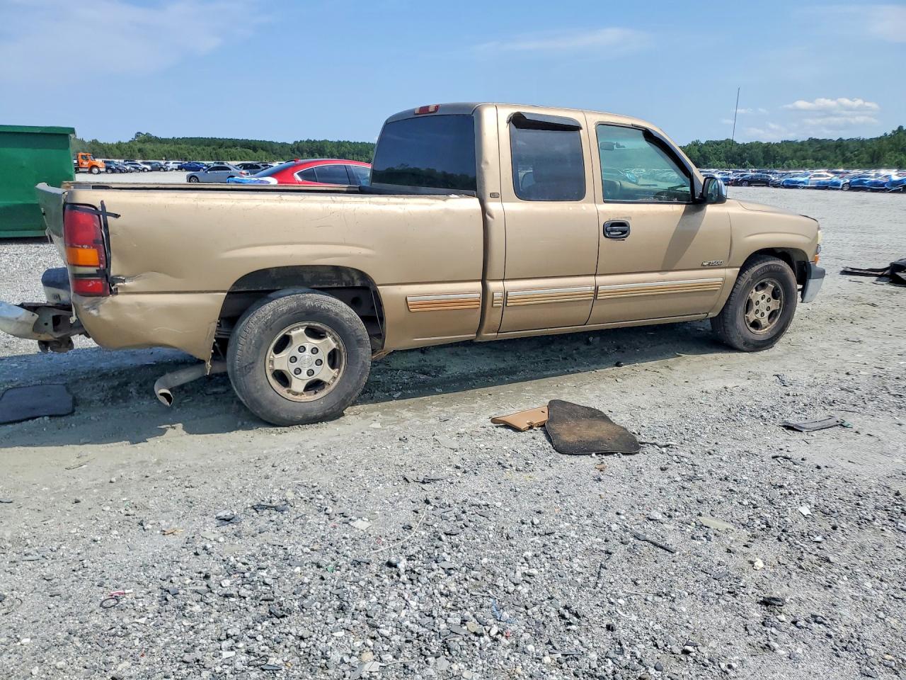 2000 Chevrolet Silverado C1500 Tan vin: 2GCEC19V4Y1163915