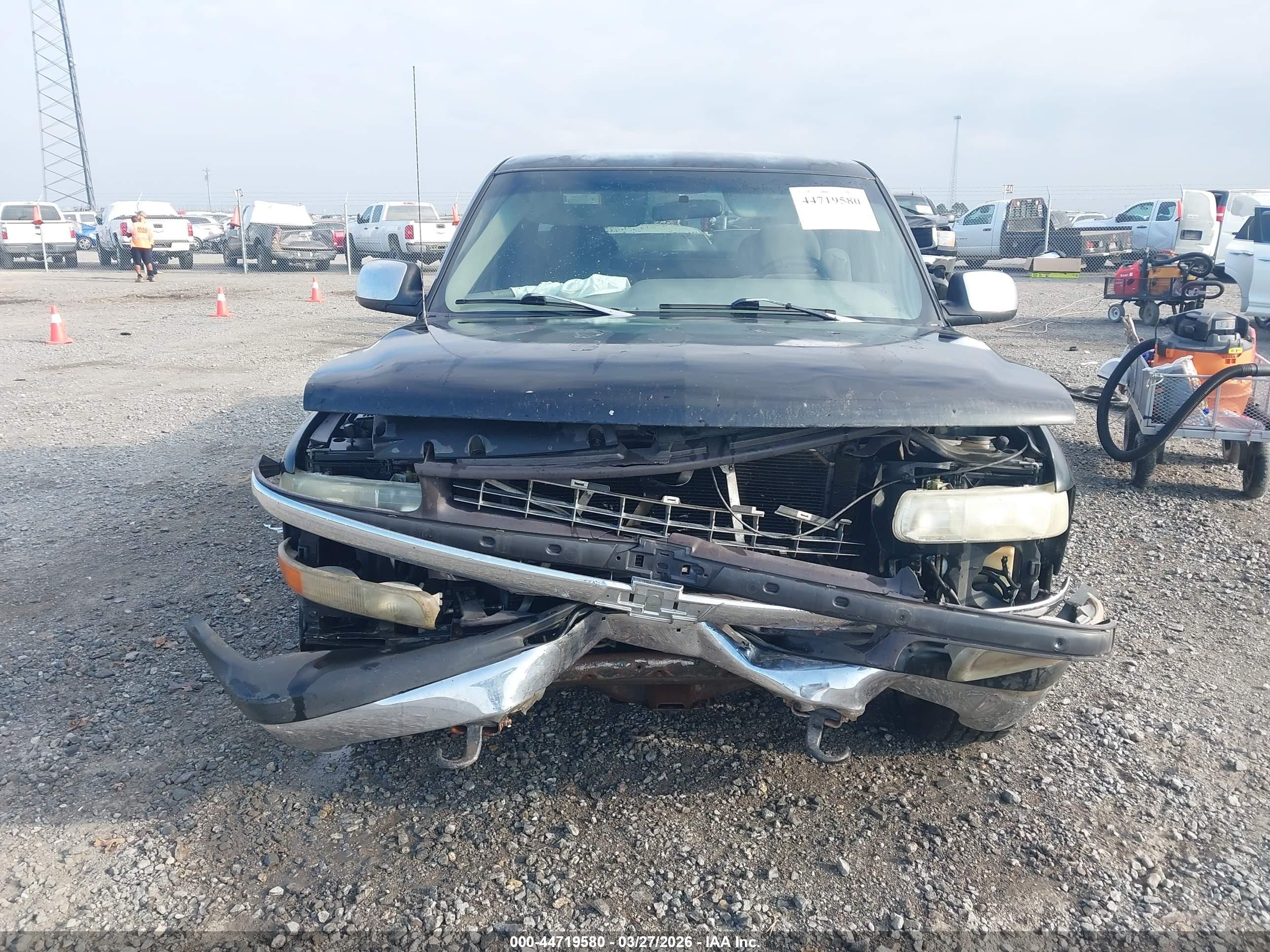 2000 Chevrolet Silverado 1500 Ls Black vin: 2GCEC19V4Y1186241