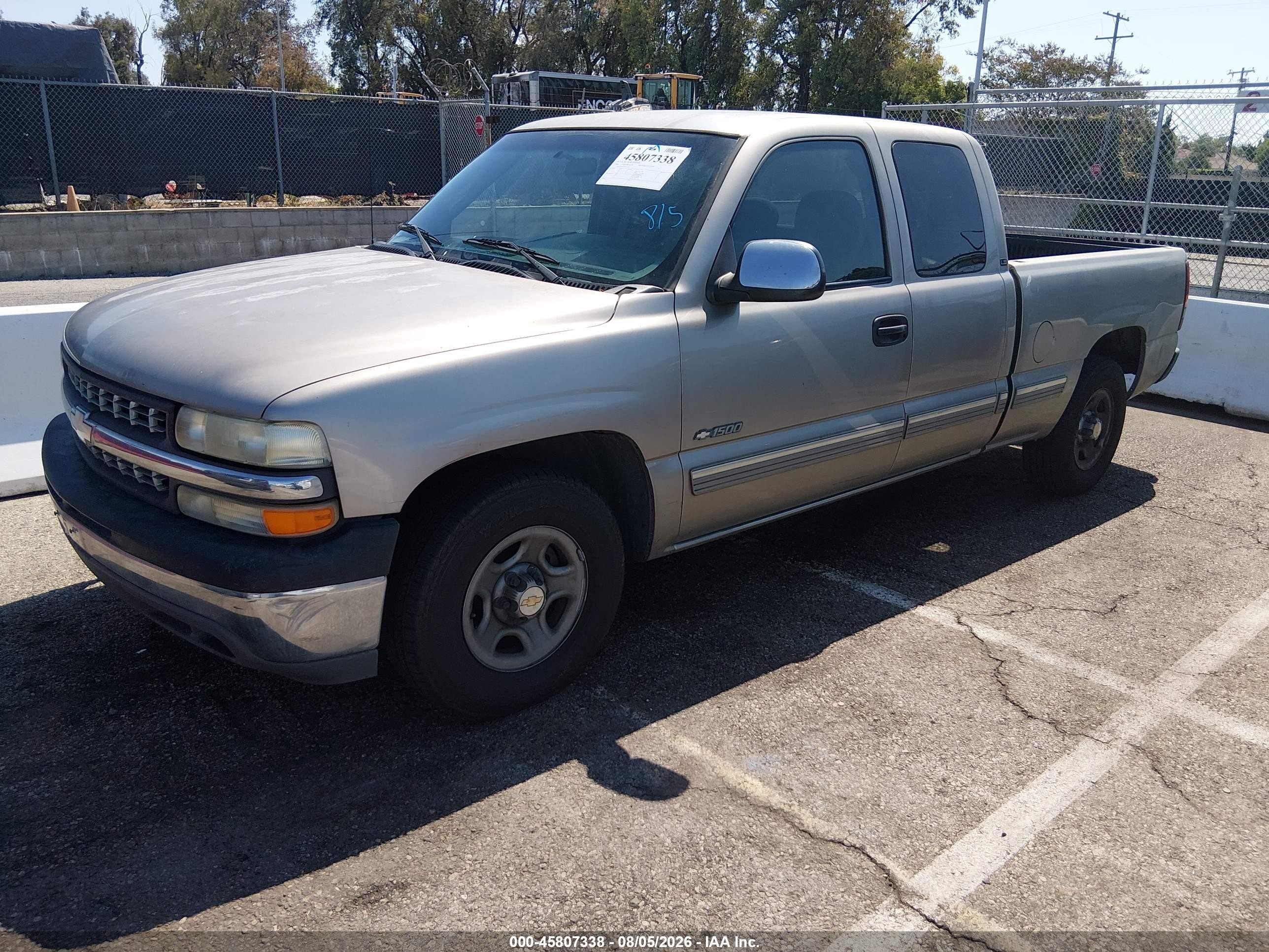 2000 Chevrolet Silverado 1500 Ls Beige vin: 2GCEC19V4Y1311304