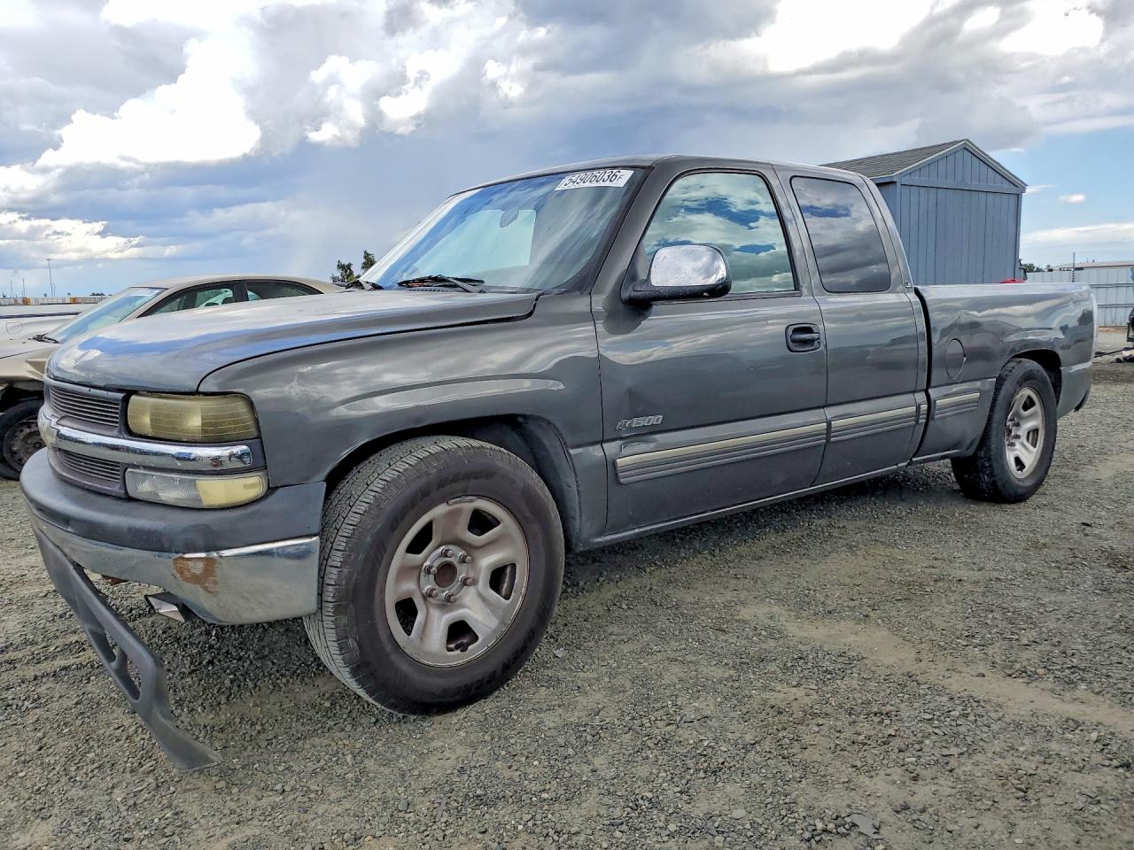 2001 Chevrolet Silverado C1500 Gray vin: 2GCEC19V511170667