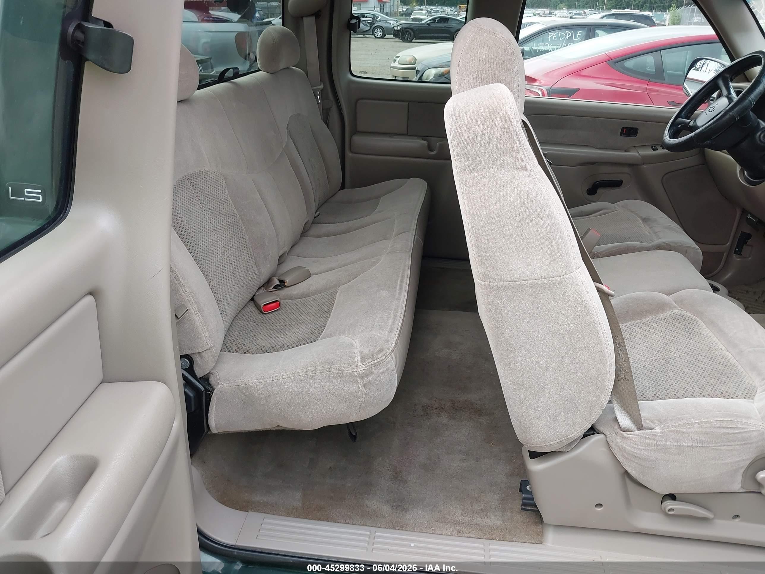 2002 Chevrolet Silverado 1500 Ls Зеленый vin: 2GCEC19V521201773