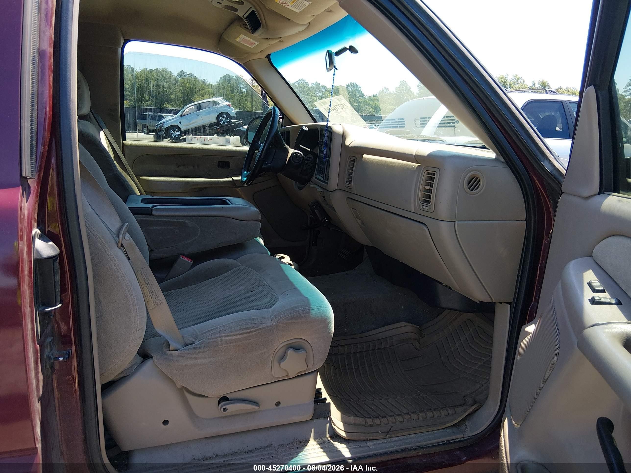 2002 Chevrolet Silverado 1500 Ls Maroon vin: 2GCEC19V521218377