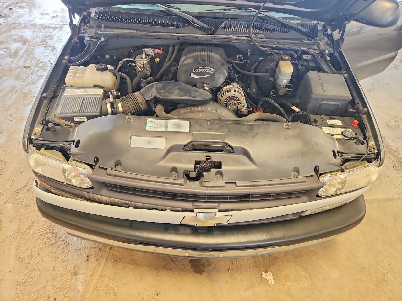 2002 Chevrolet Silverado C1500 Серый vin: 2GCEC19V521296156