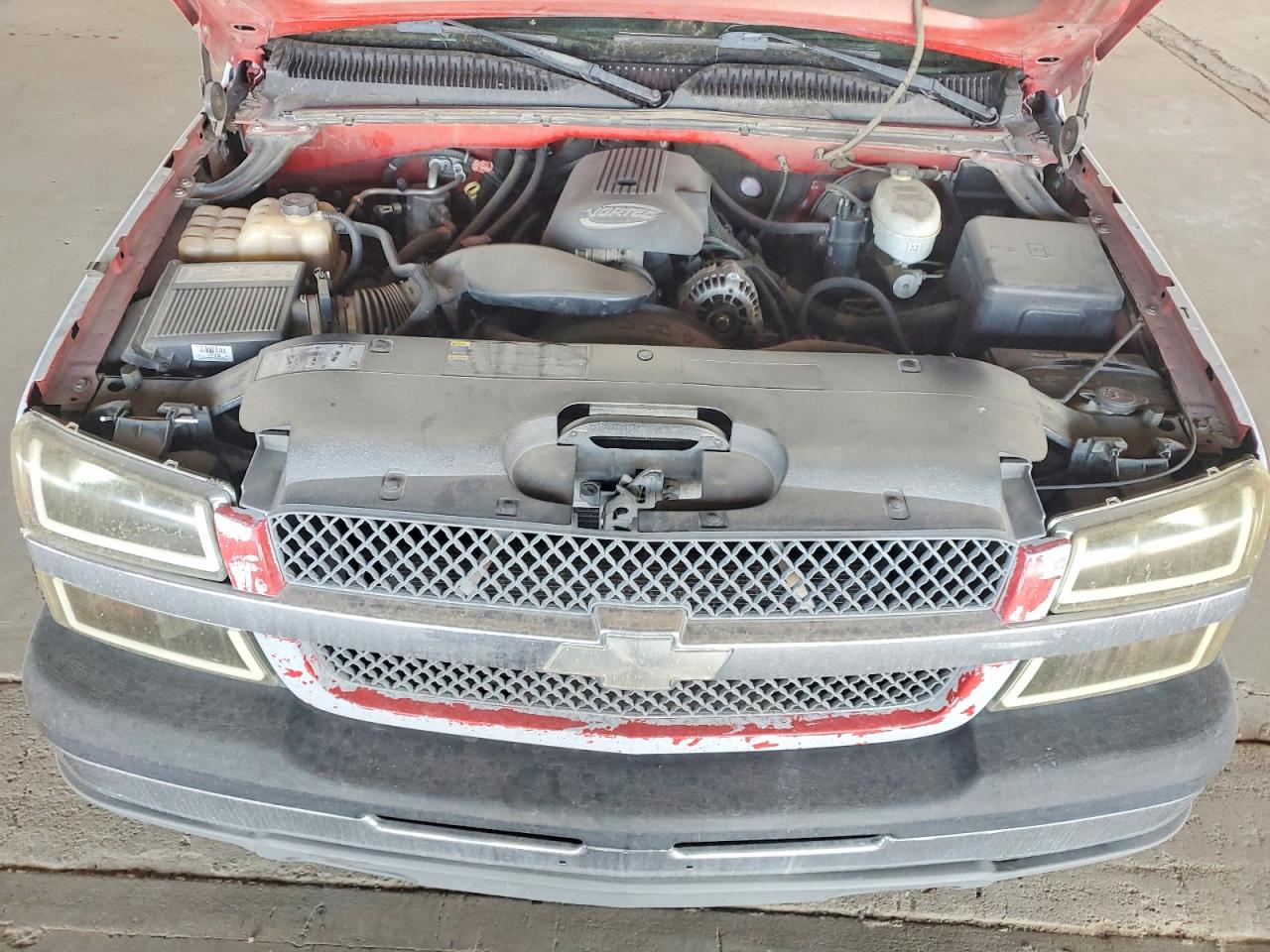 2004 Chevrolet Silverado C1500 Красный vin: 2GCEC19V541325612