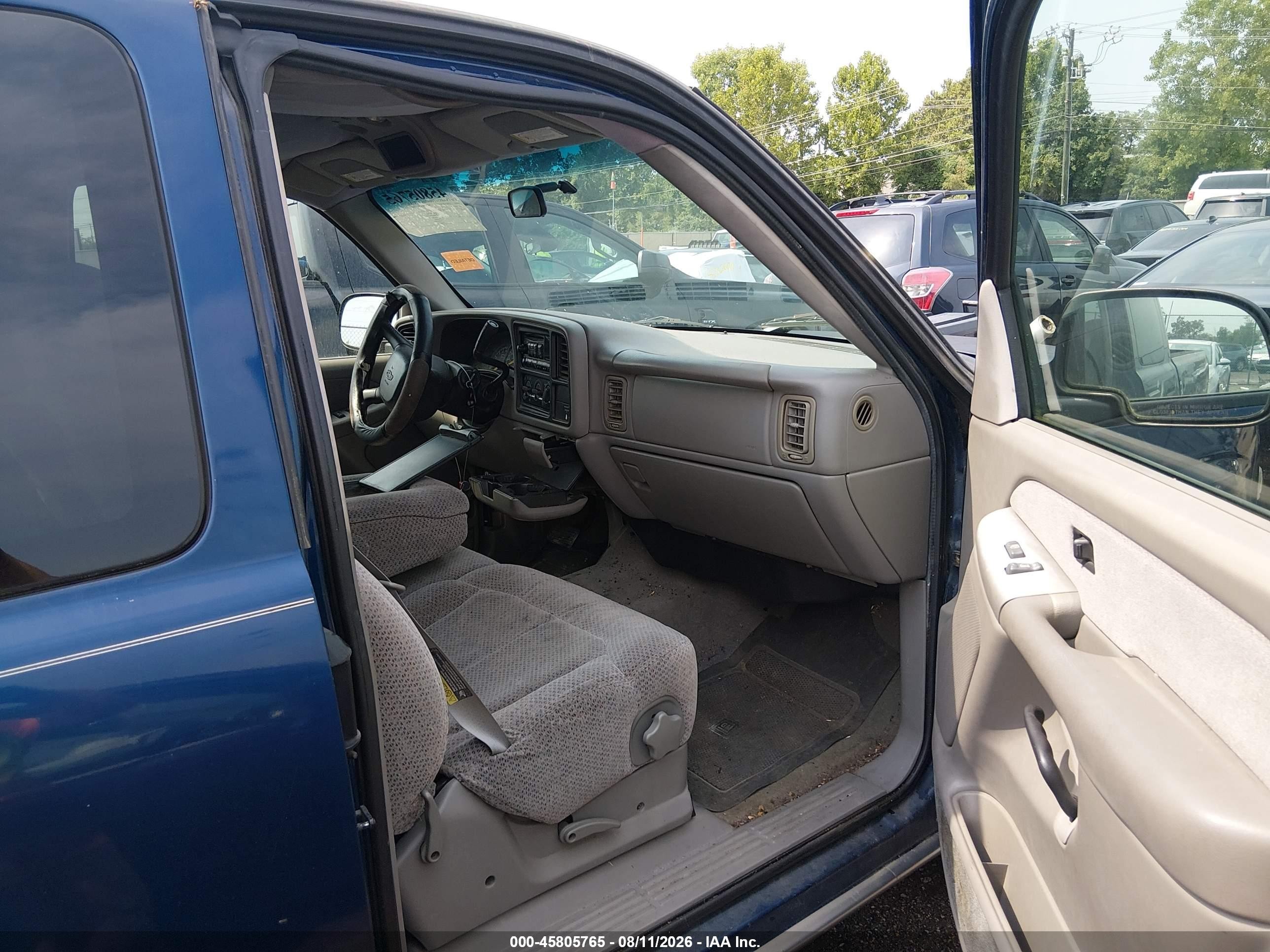 1999 Chevrolet Silverado 1500 Ls Blue vin: 2GCEC19V5X1234960