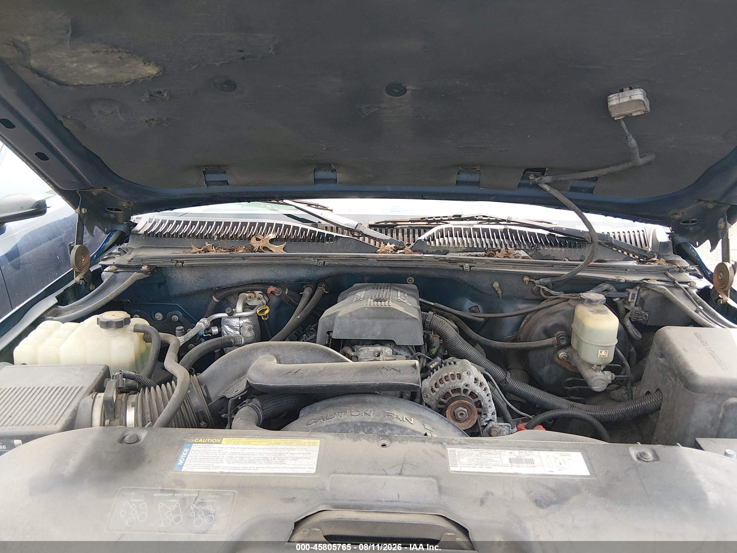 1999 Chevrolet Silverado 1500 Ls Blue vin: 2GCEC19V5X1234960