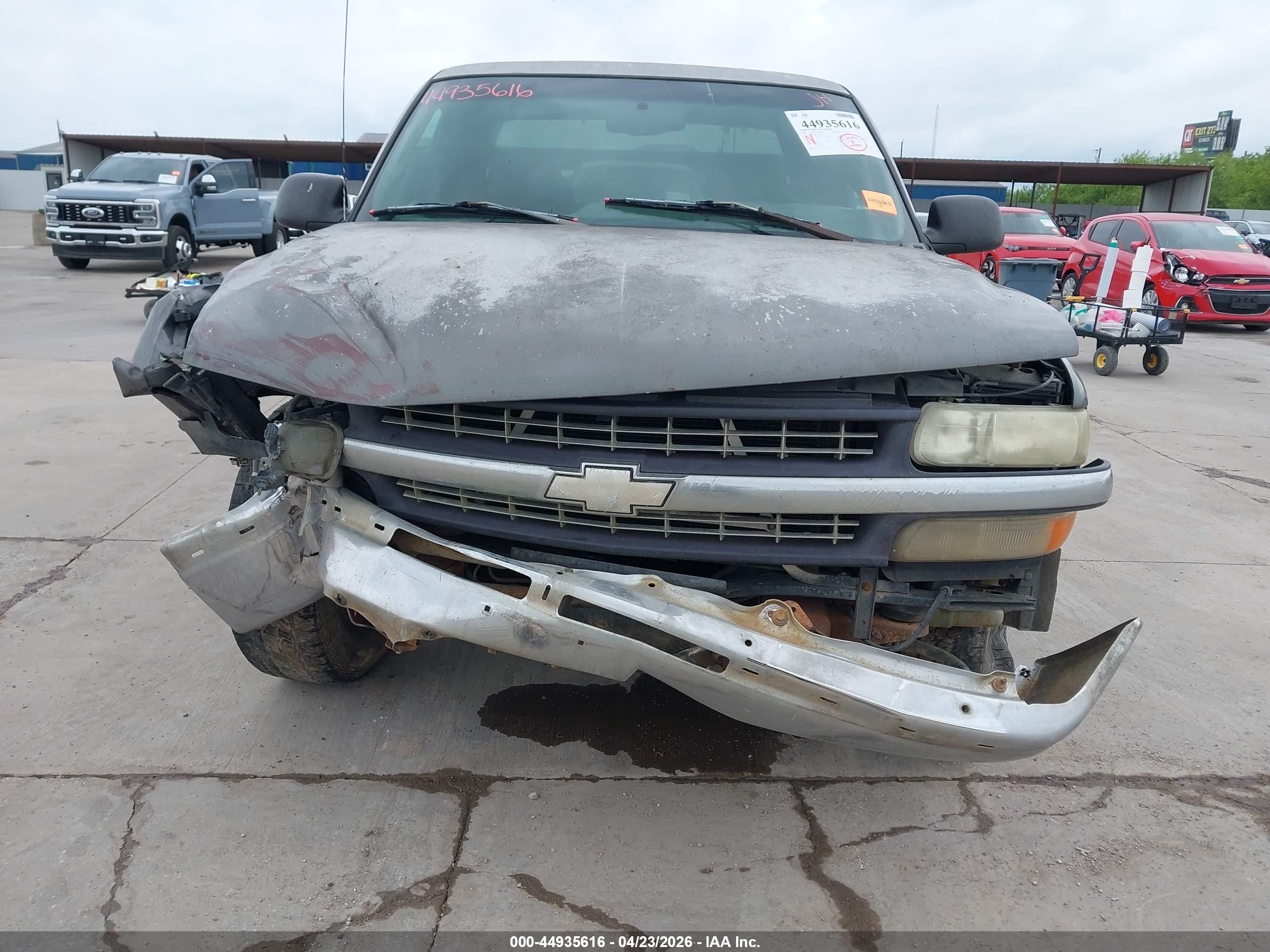 2000 Chevrolet Silverado 1500 Gray vin: 2GCEC19V5Y1366280