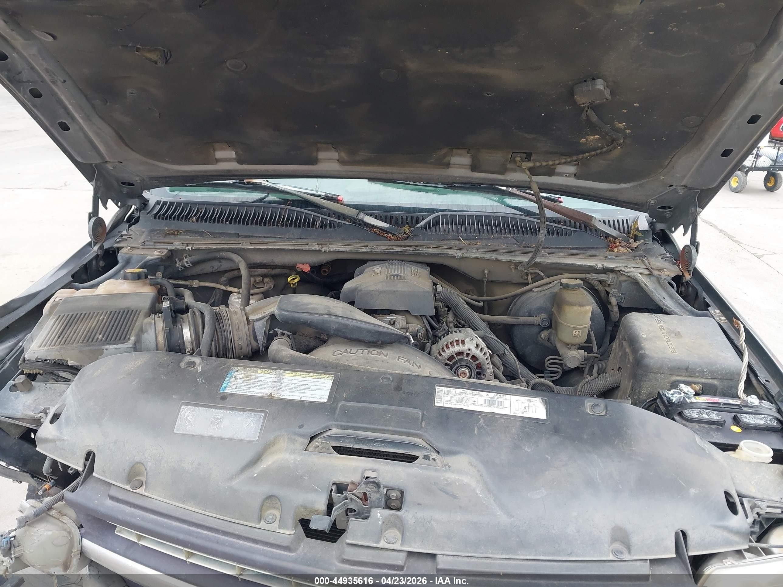 2000 Chevrolet Silverado 1500 Gray vin: 2GCEC19V5Y1366280