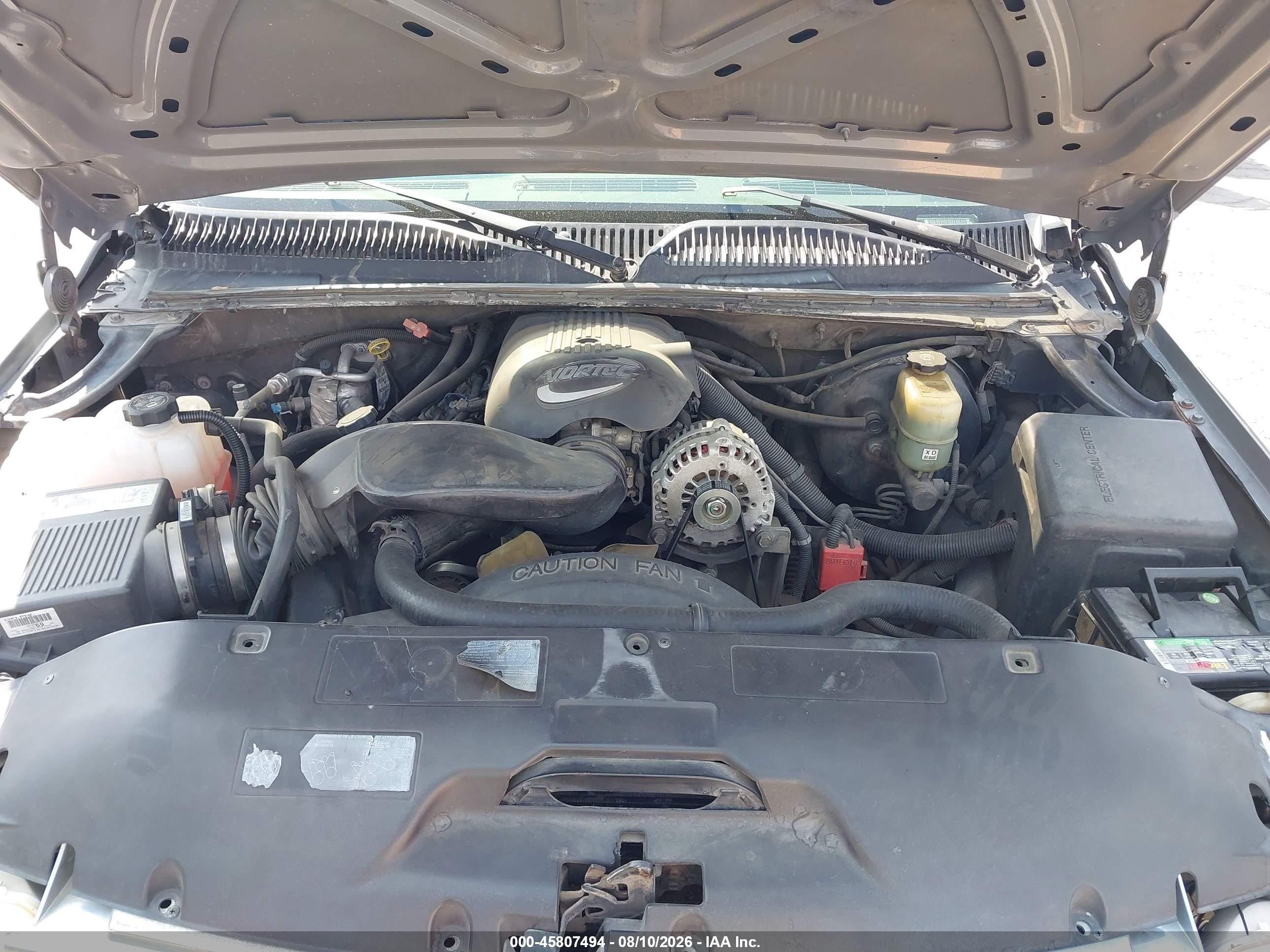 2002 Chevrolet Silverado 1500 Ls Gray vin: 2GCEC19V621132012