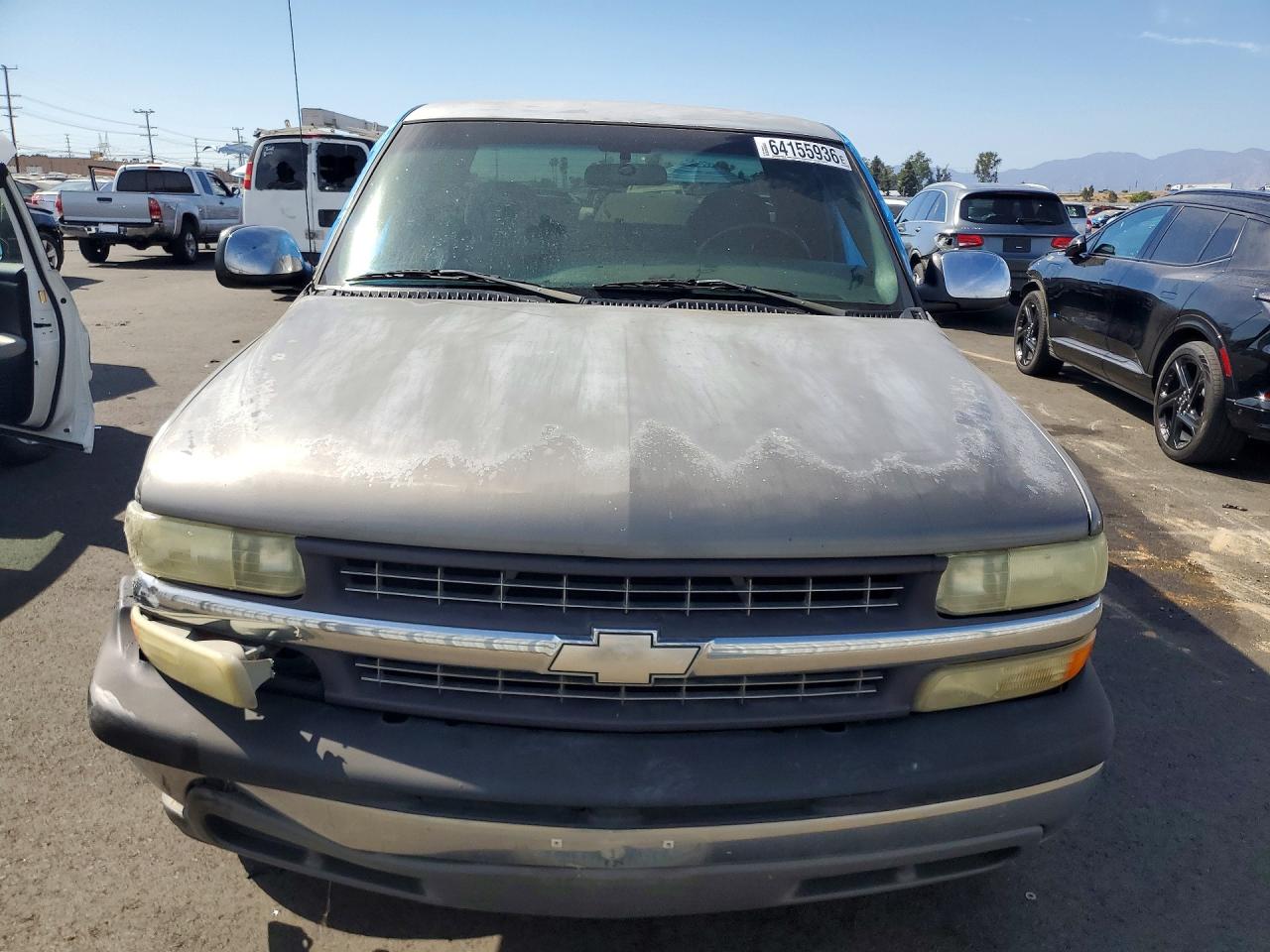 2002 Chevrolet Silverado C1500 Gray vin: 2GCEC19V621330427