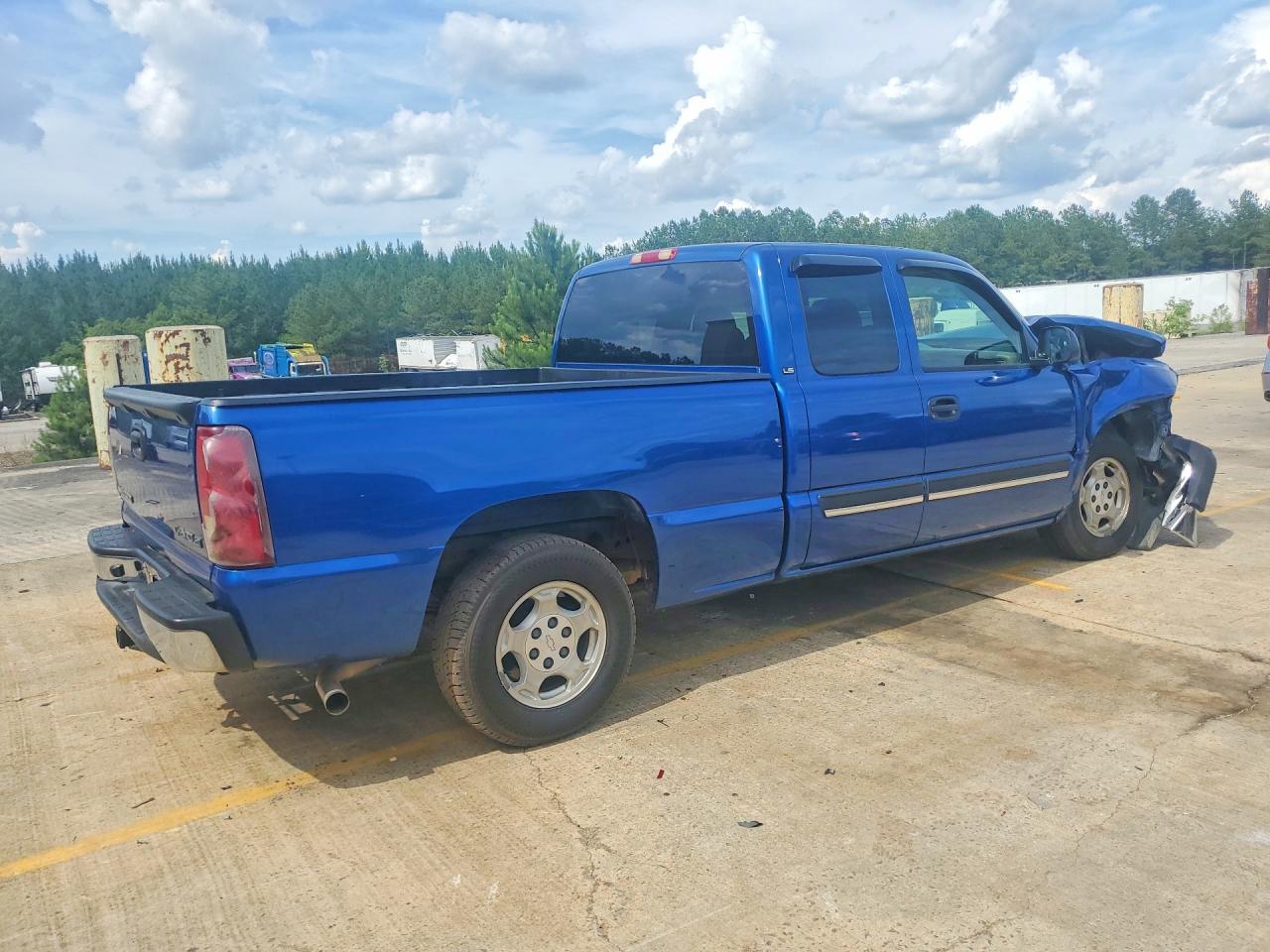 2003 Chevrolet Silverado C1500 Blue vin: 2GCEC19V631408674