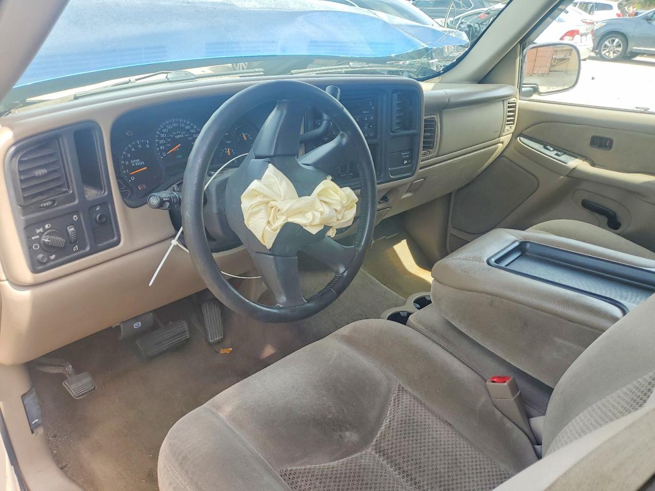 2003 Chevrolet Silverado C1500 Blue vin: 2GCEC19V631408674