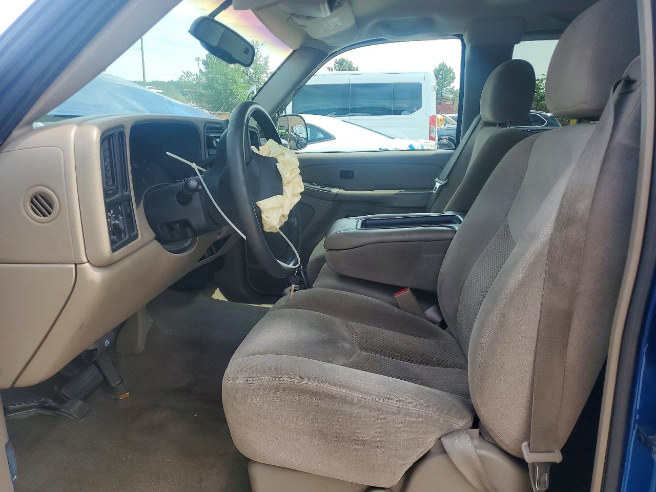 2003 Chevrolet Silverado C1500 Blue vin: 2GCEC19V631408674