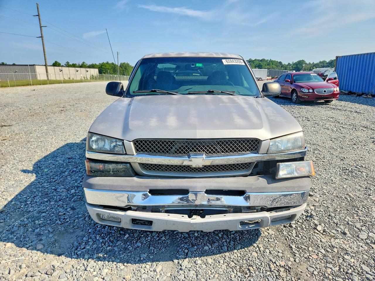 2004 Chevrolet Silverado C1500 Серебряный vin: 2GCEC19V641386516