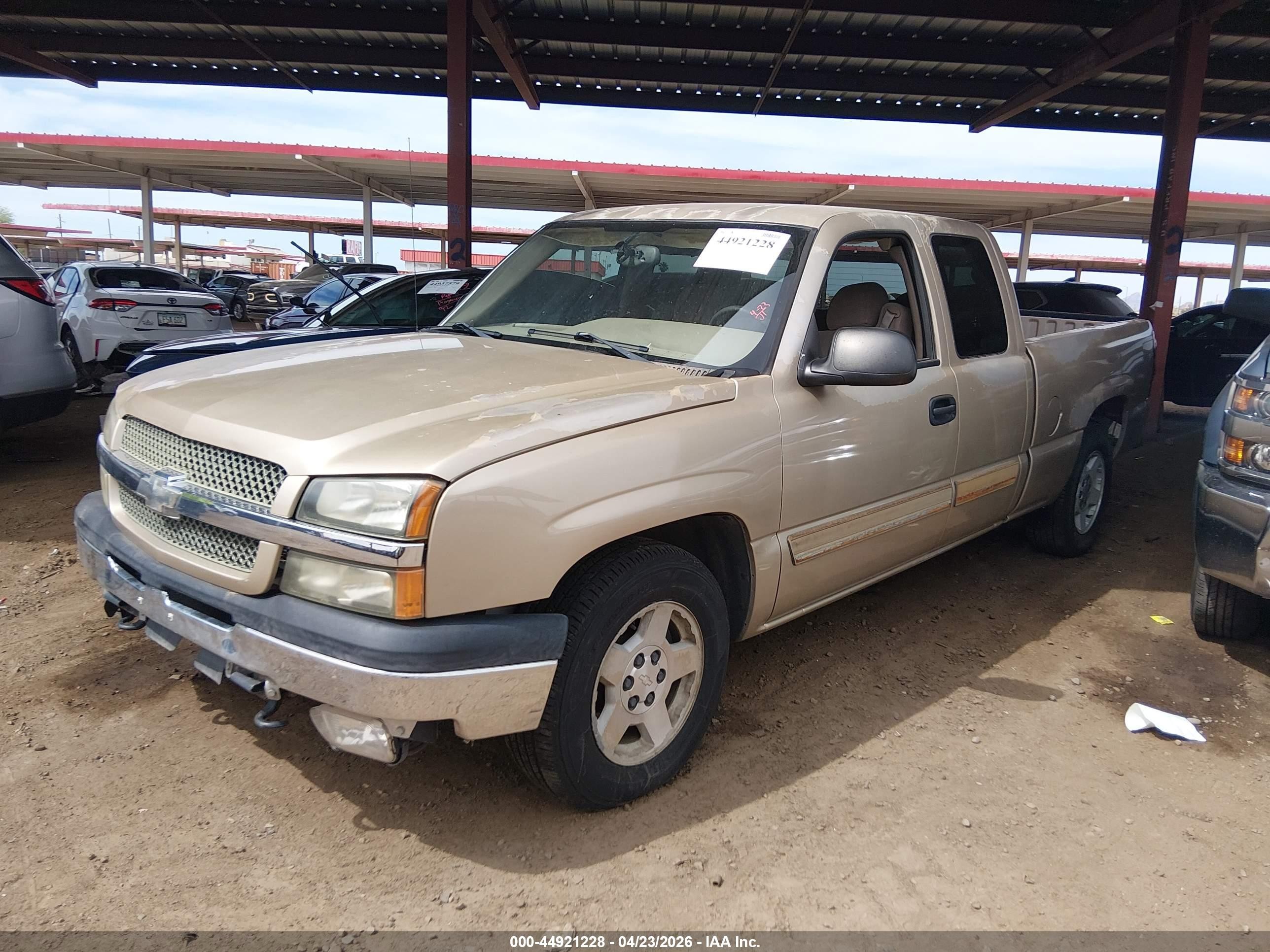 2005 Chevrolet Silverado 1500 Ls Gold vin: 2GCEC19V651339102