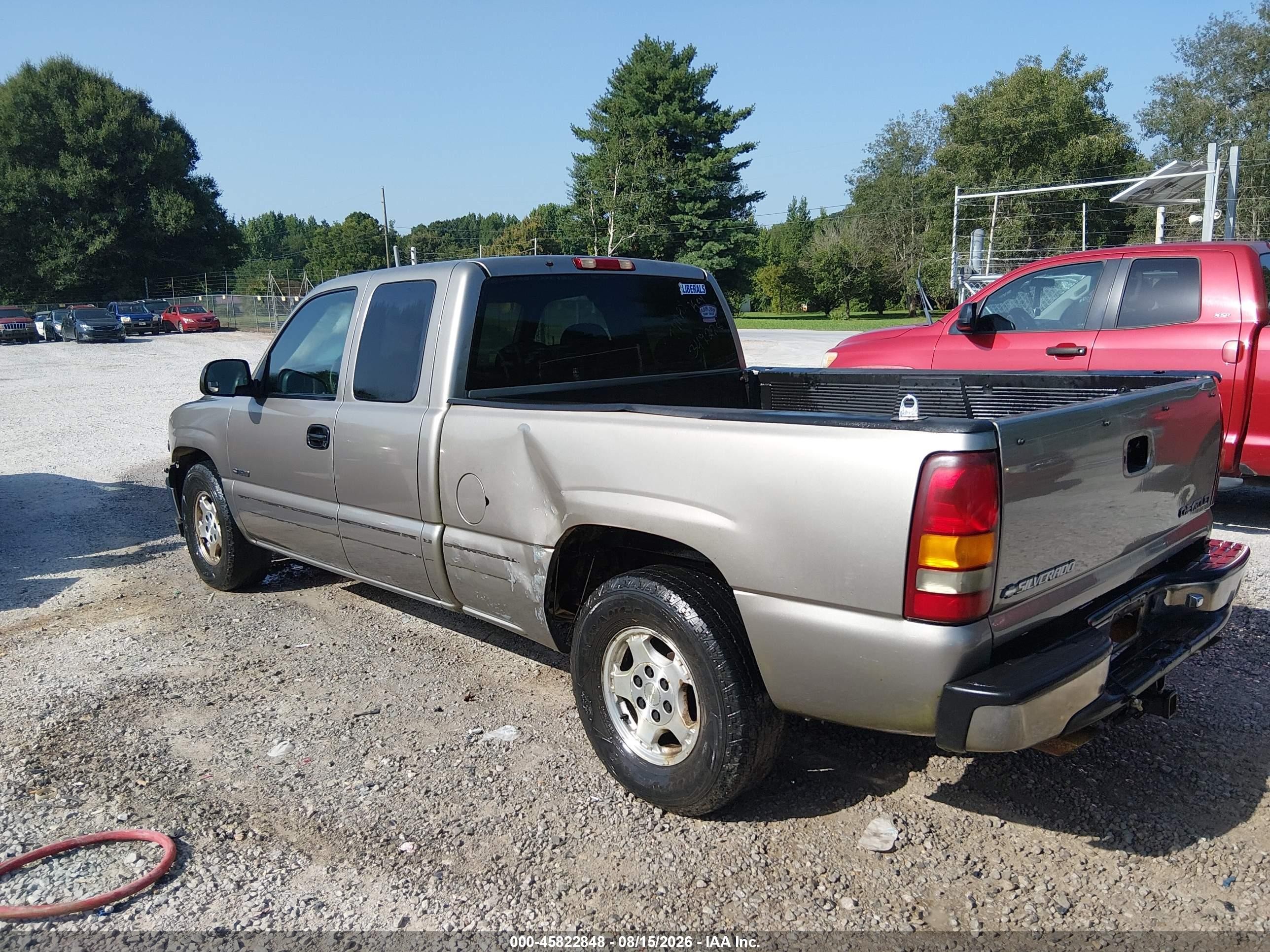 2000 Chevrolet Silverado 1500 Ls Gold vin: 2GCEC19V6Y1349228
