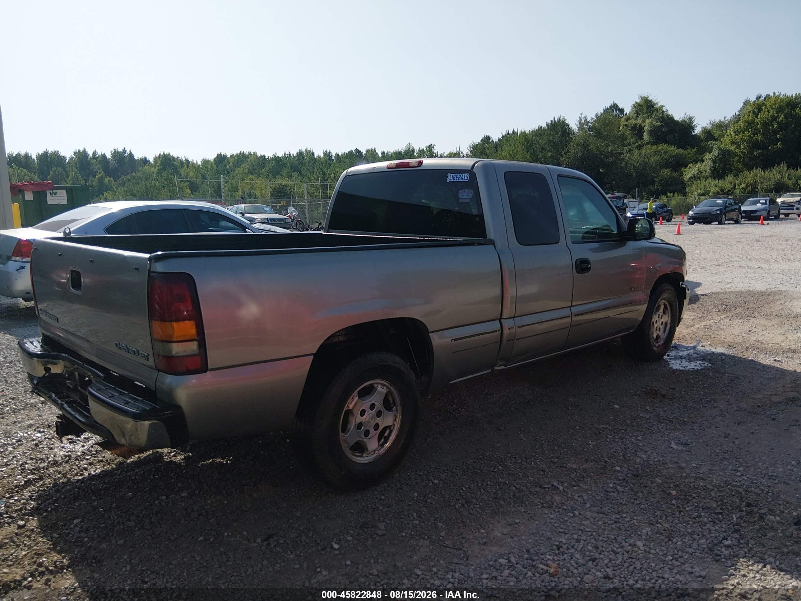 2000 Chevrolet Silverado 1500 Ls Gold vin: 2GCEC19V6Y1349228