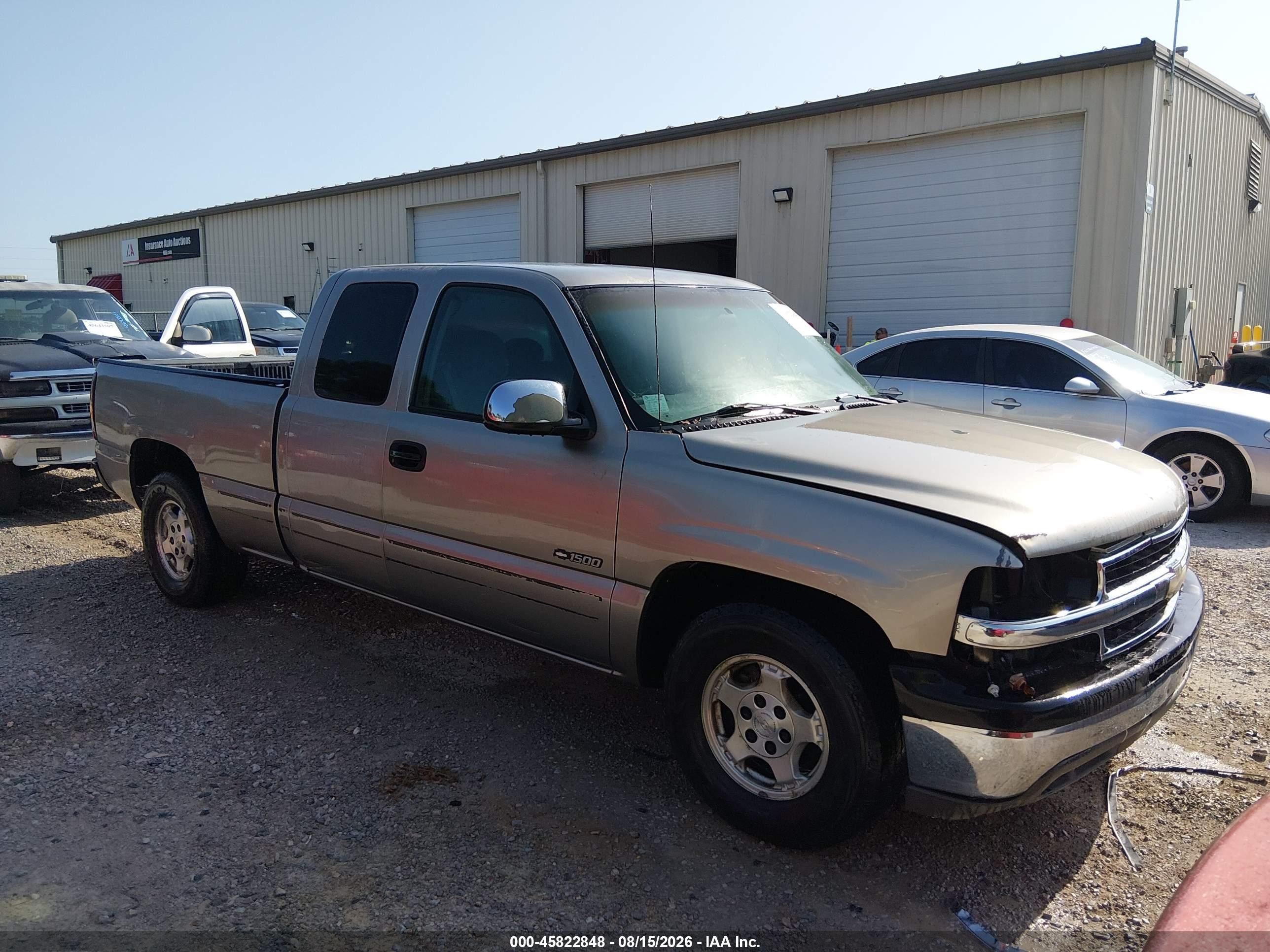 2000 Chevrolet Silverado 1500 Ls Gold vin: 2GCEC19V6Y1349228