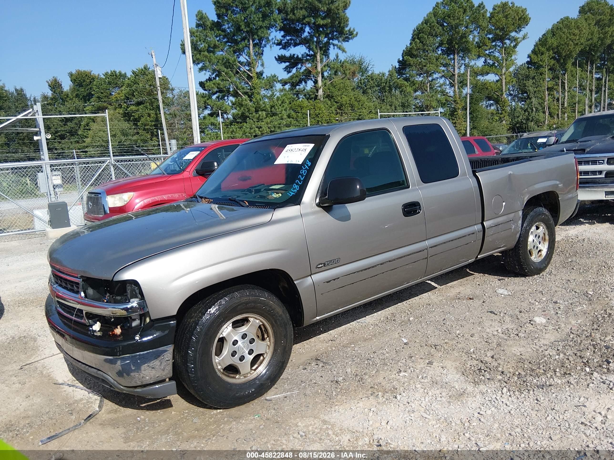 2000 Chevrolet Silverado 1500 Ls Gold vin: 2GCEC19V6Y1349228