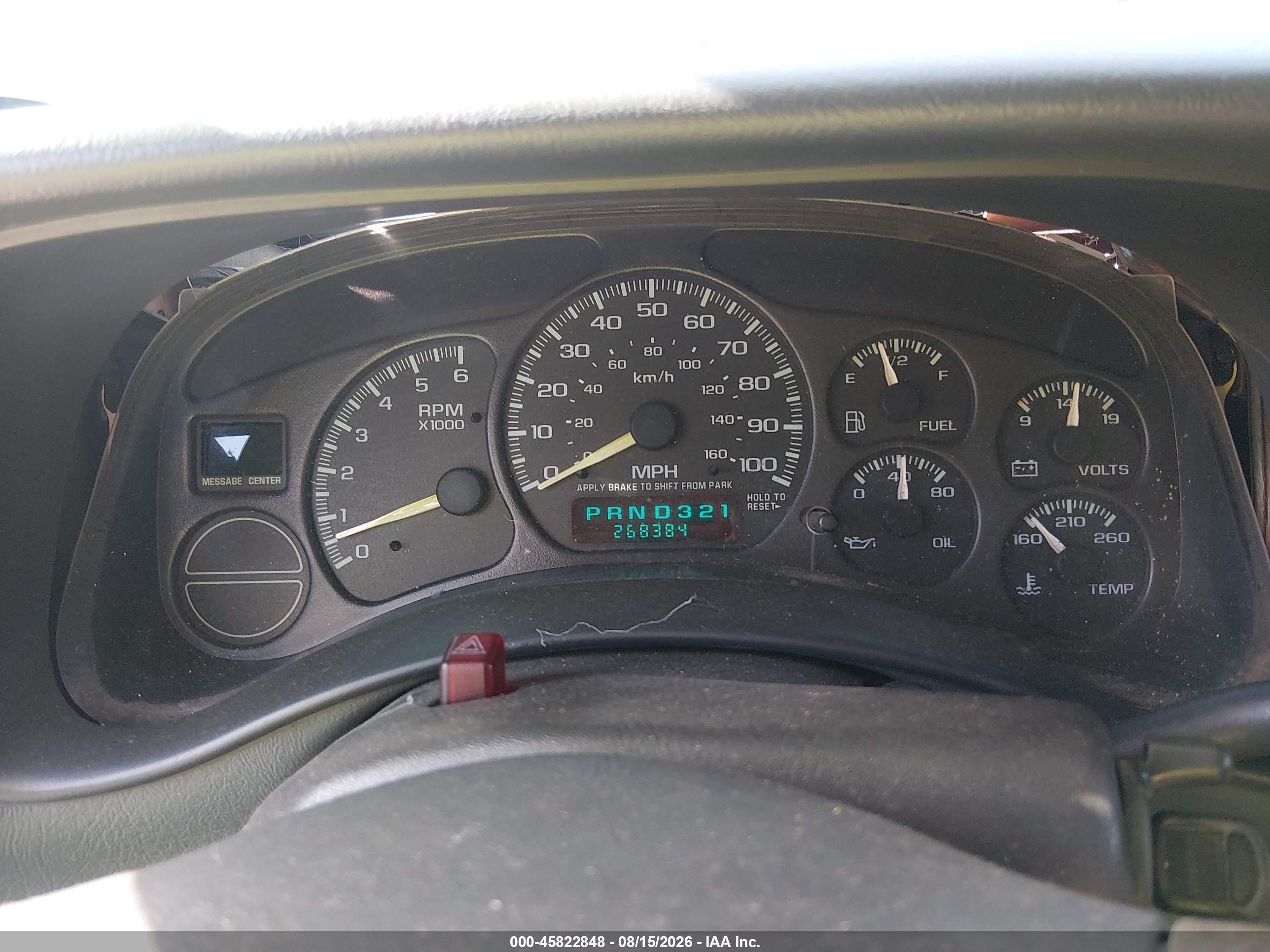 2000 Chevrolet Silverado 1500 Ls Gold vin: 2GCEC19V6Y1349228