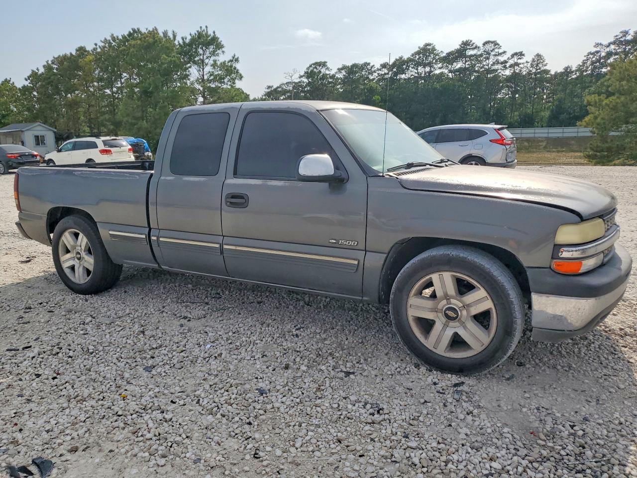 2001 Chevrolet Silverado C1500 Gray vin: 2GCEC19V711156527