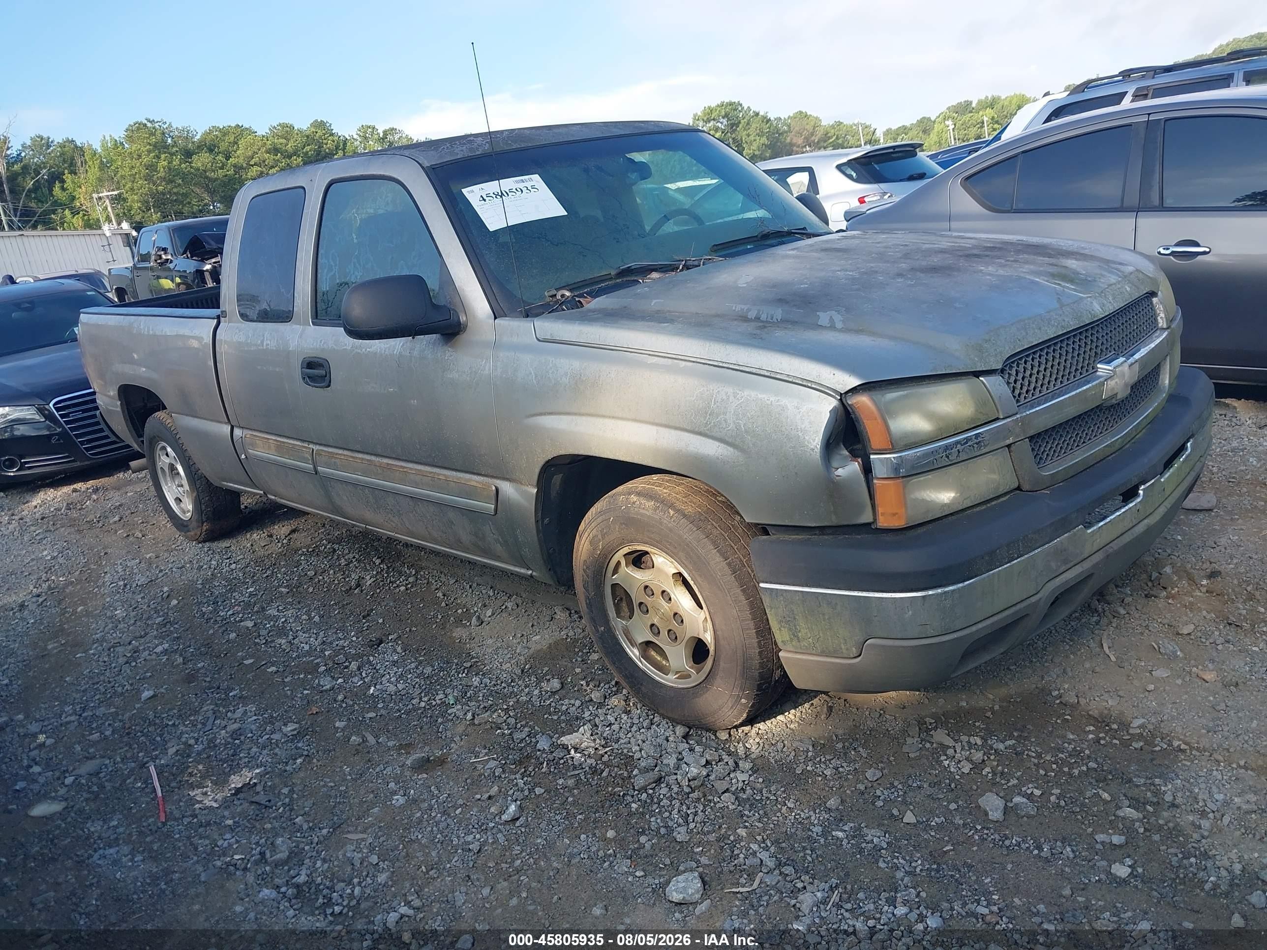 2003 Chevrolet Silverado 1500 Ls Beige vin: 2GCEC19V731215417