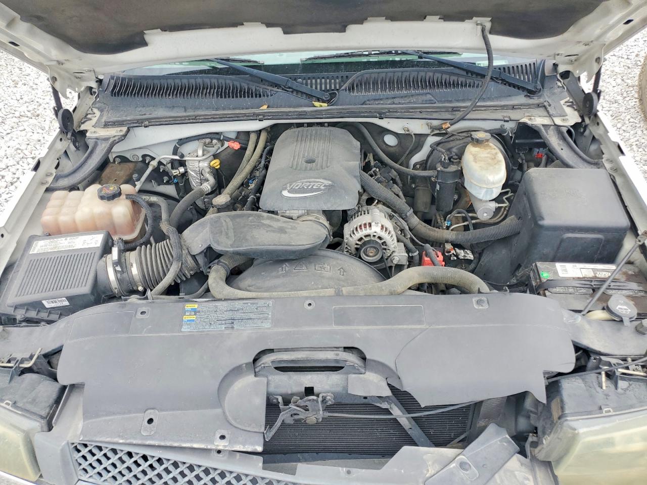 2004 Chevrolet Silverado C1500 White vin: 2GCEC19V741188141