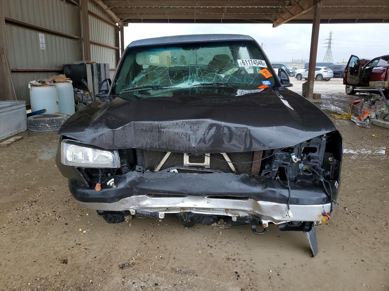 2004 Chevrolet Silverado C1500 Silver vin: 2GCEC19V741323098