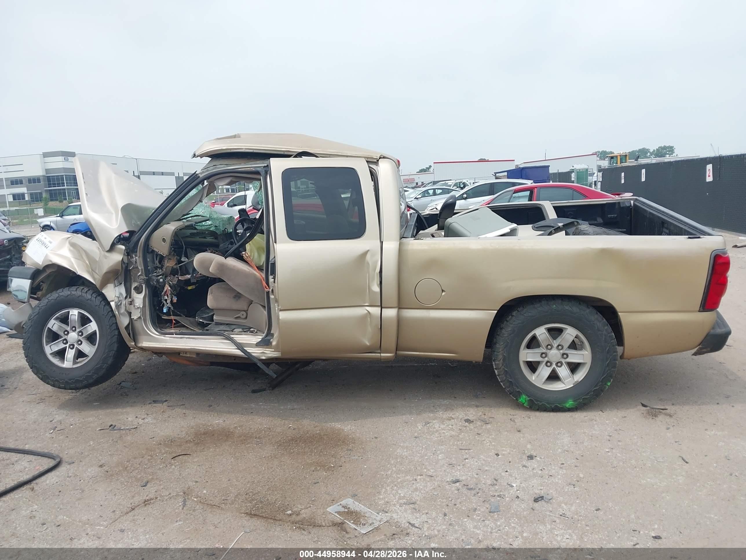 2006 Chevrolet Silverado 1500 Work Truck Gold vin: 2GCEC19V761115600
