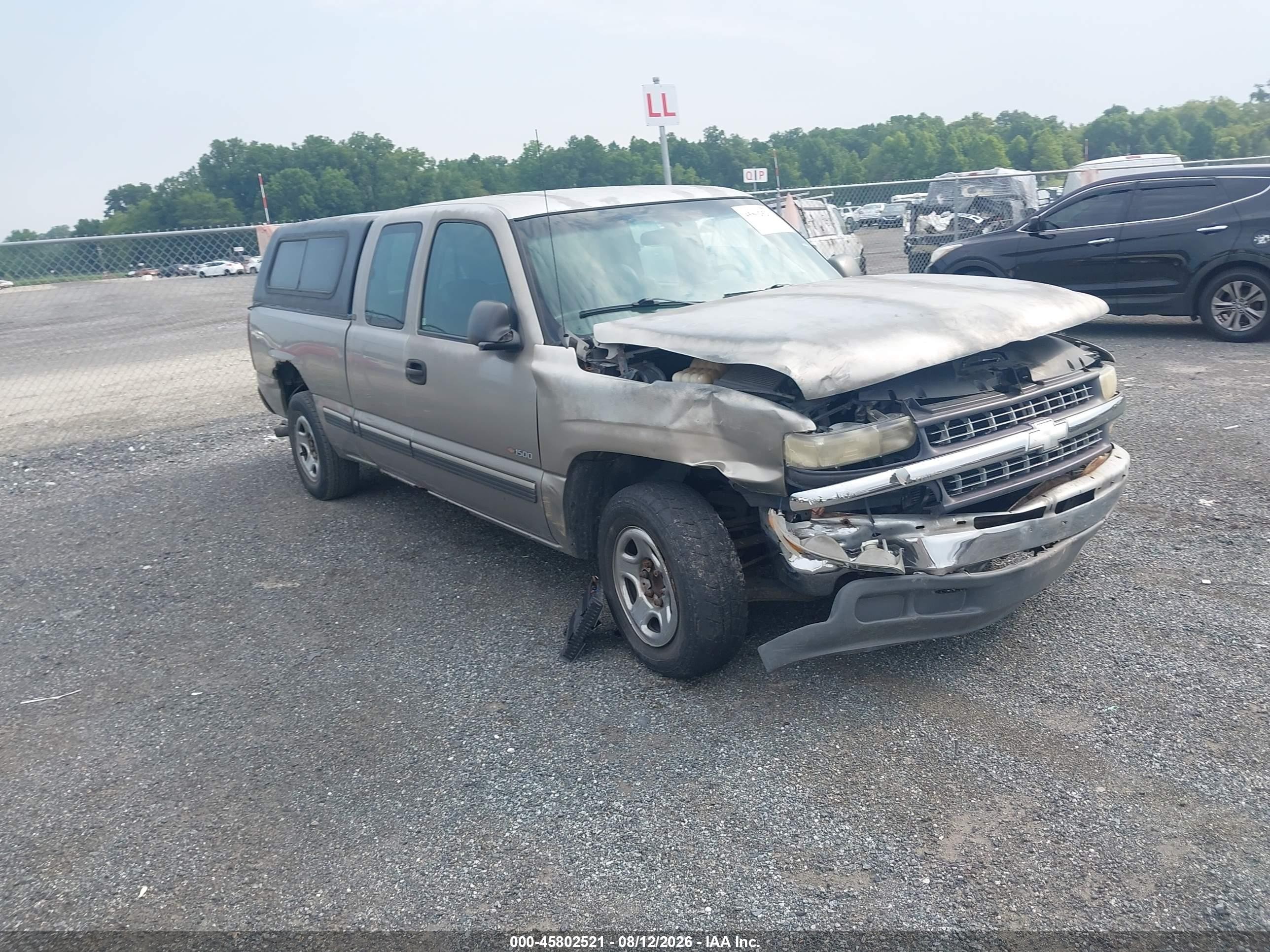 2000 Chevrolet Silverado 1500 Tan vin: 2GCEC19V7Y1376440