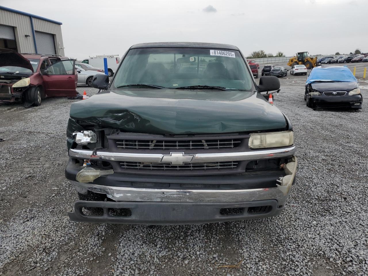 2001 Chevrolet Silverado Green vin: 2GCEC19V811113119