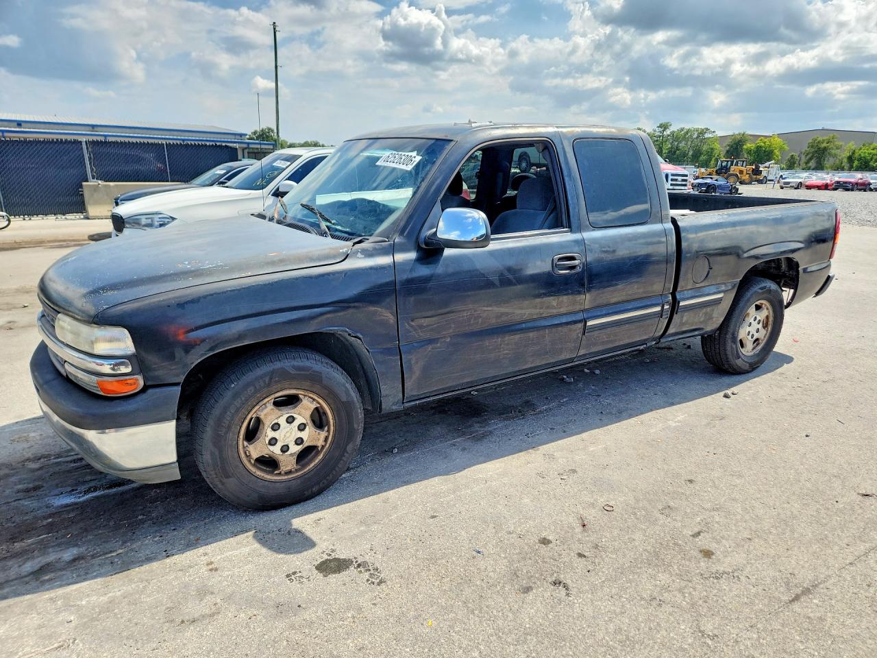 2002 Chevrolet Silverado C1500 Black vin: 2GCEC19V821216624